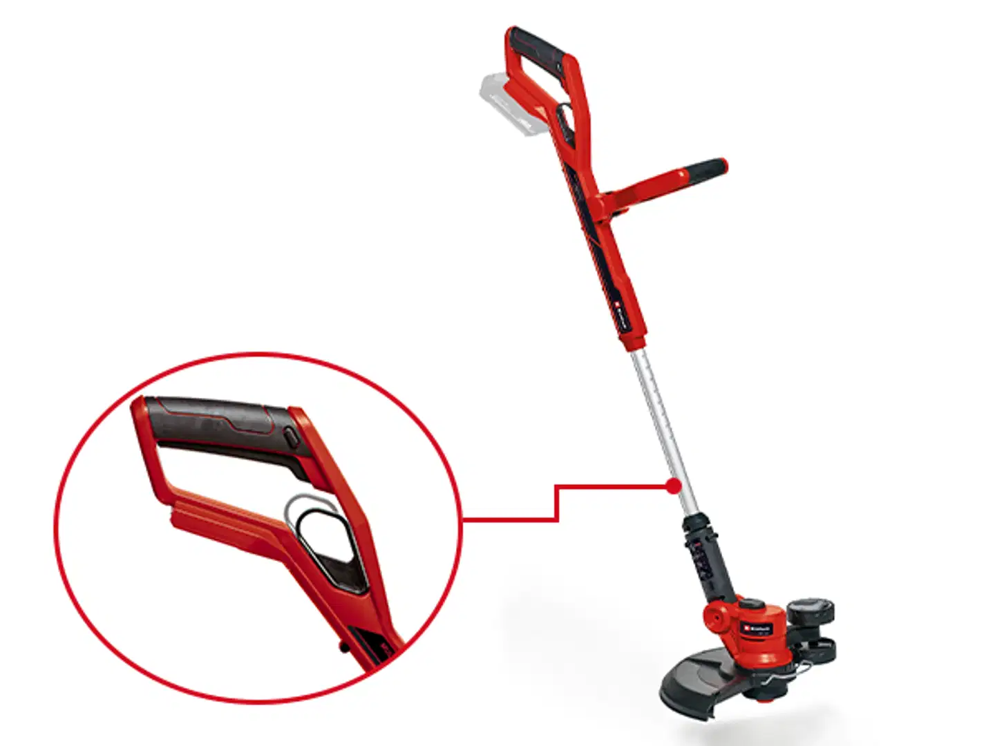 Einhell ruohonleikkuri-trimmerisetti GE-CM 18/33 Li Set - 4