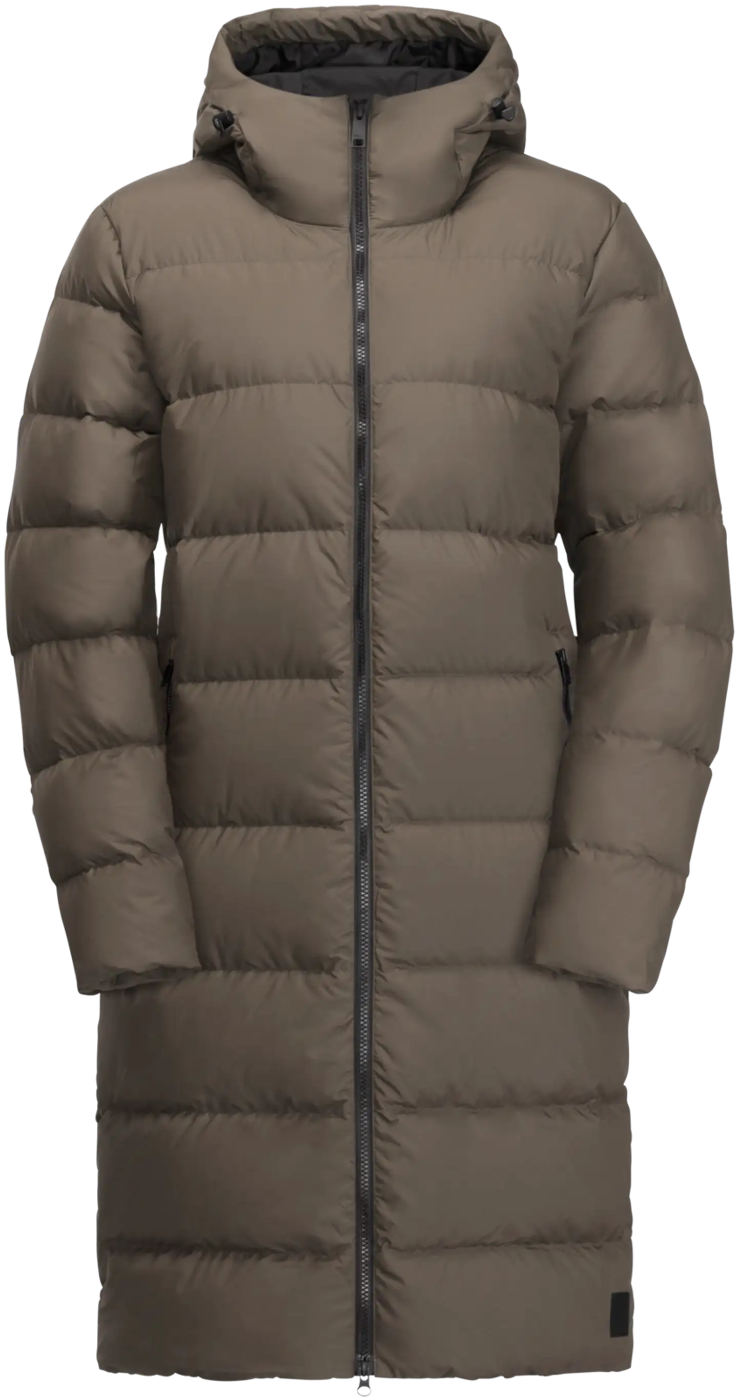 Jack Wolfskin naisten frozen palace coat 1204133 - cold coffee - 1