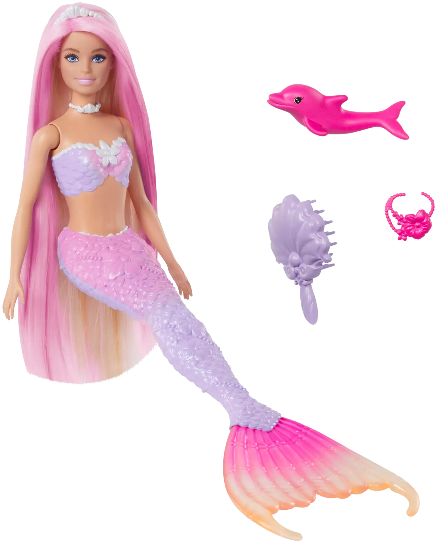 Barbie Feature Mermaid väriävaihtava merenneitonukke - 2