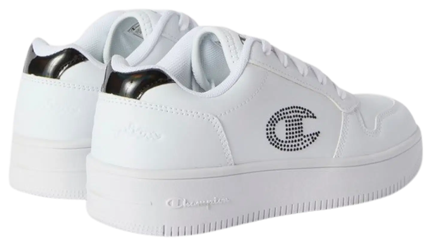 Champion lasten tennari RD18 PLATFORM GLITTER - WHITE - 7