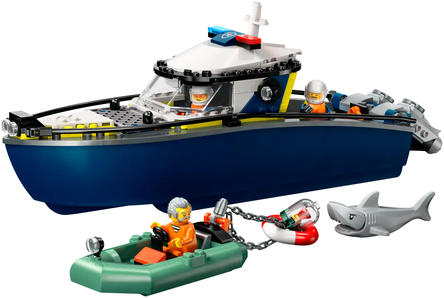 LEGO® City Police 60456 Takaa-ajo poliisiveneellä - 4