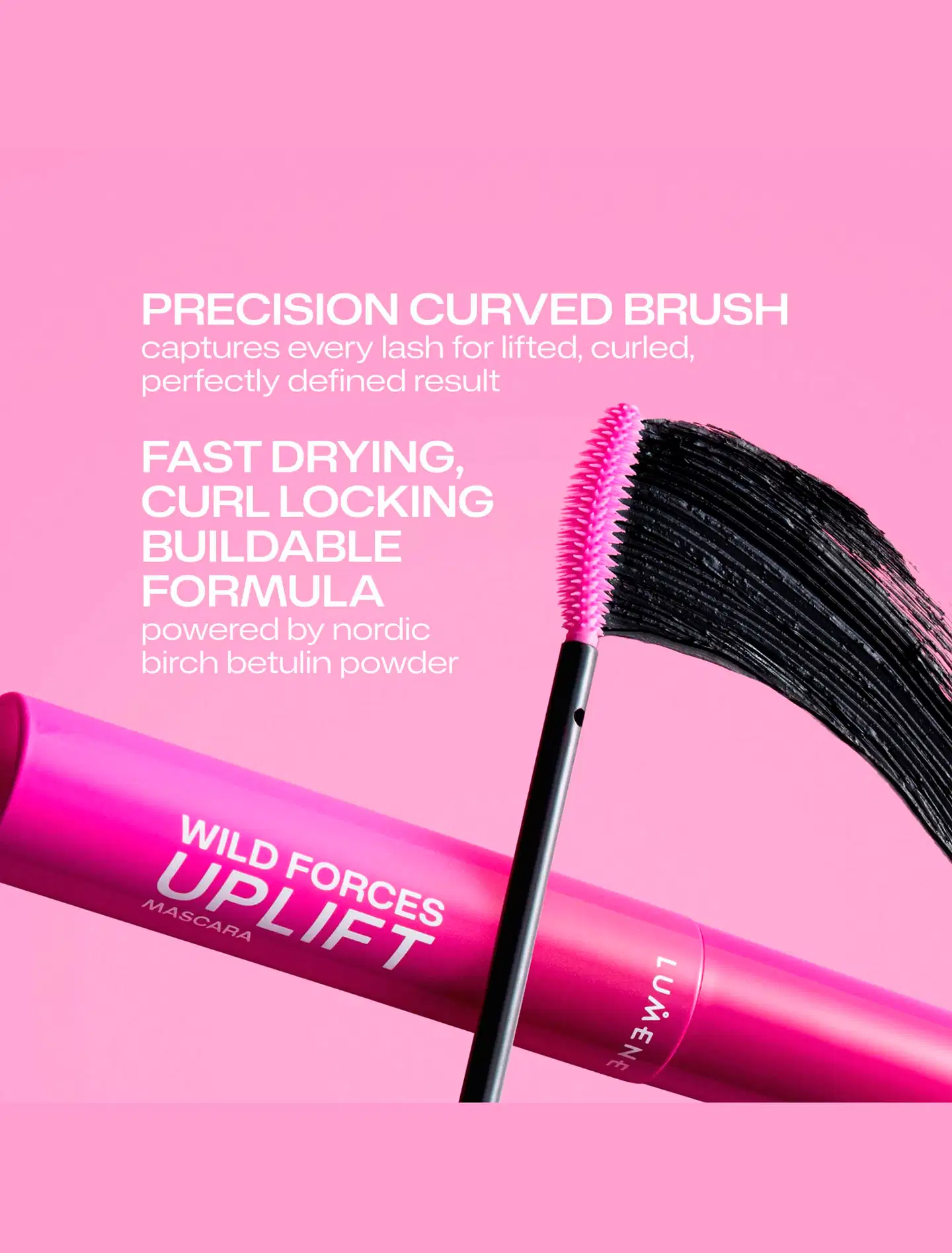 Lumene Wild Forces Uplift Mascara Musta 14 ml - 5