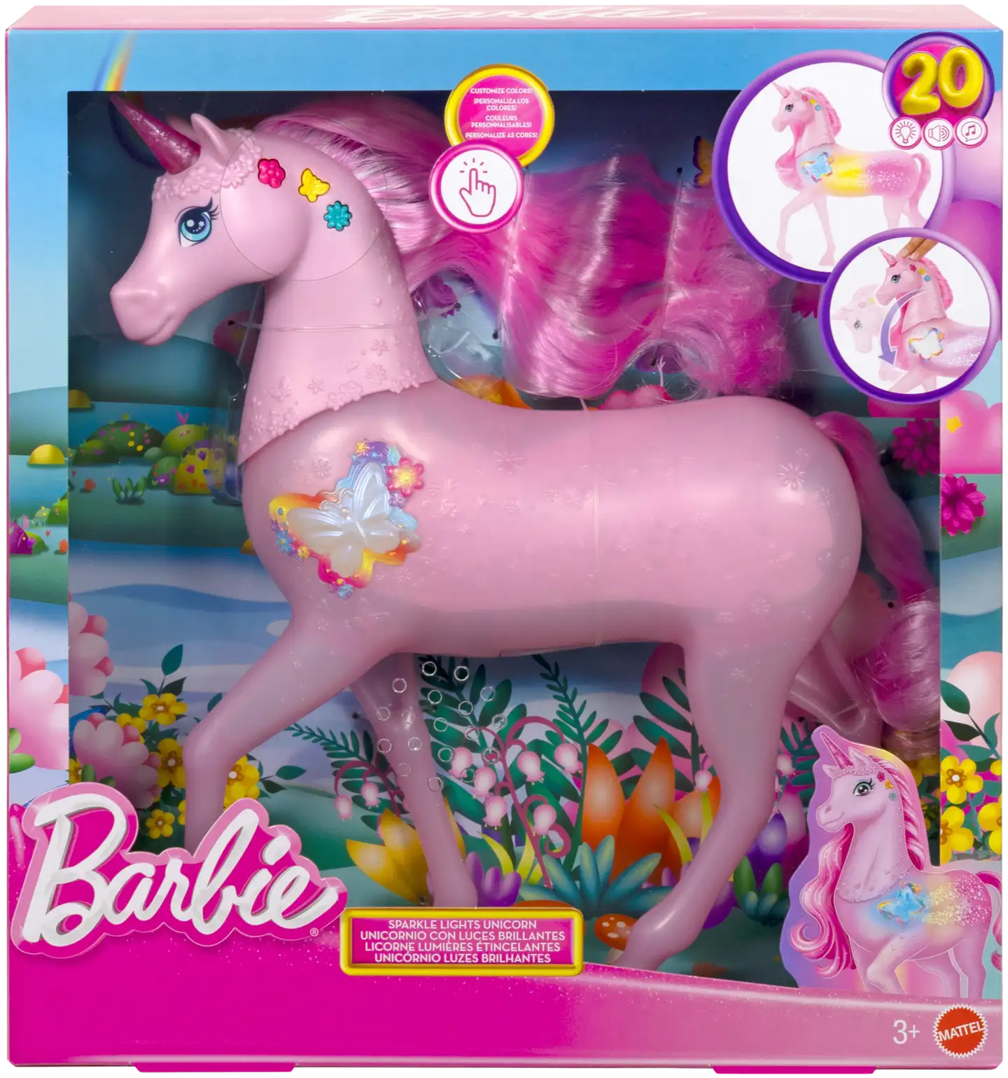 Barbie Yksisarvinen Äänillä Ja Valoilla - 3