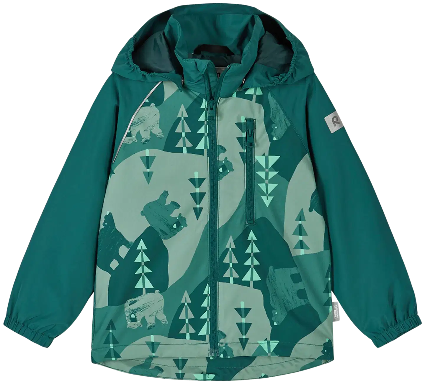 Reima lasten ulkoilutakki Vermo - Dark Teal - 1