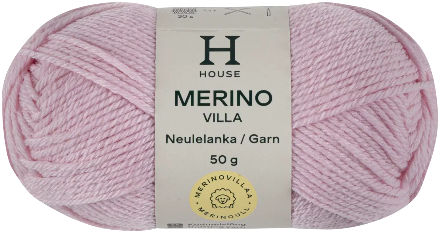 House lanka merinovilla 50g CNE-1833 light pink