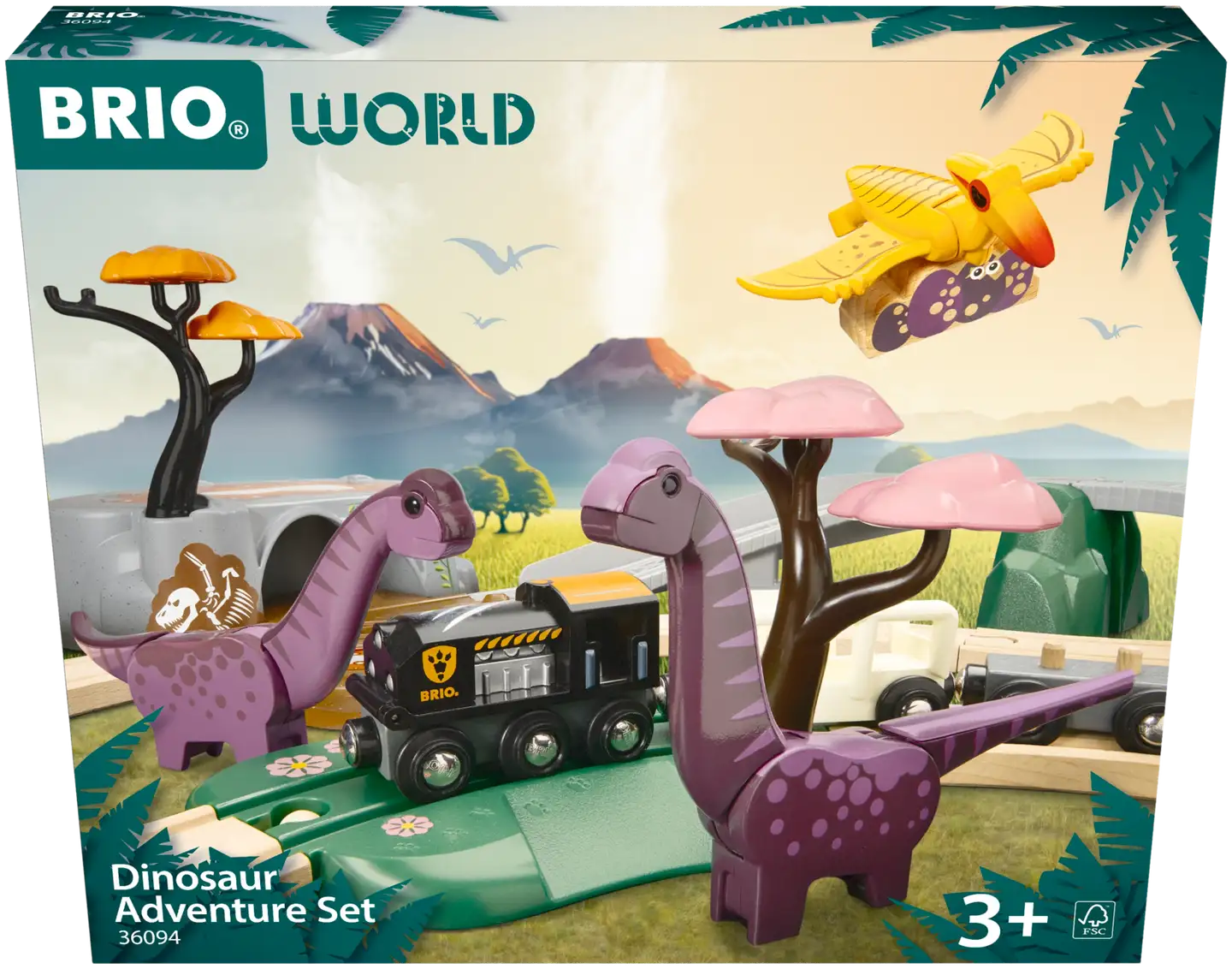 BRIO Dinosaurus seikkailusetti - 3