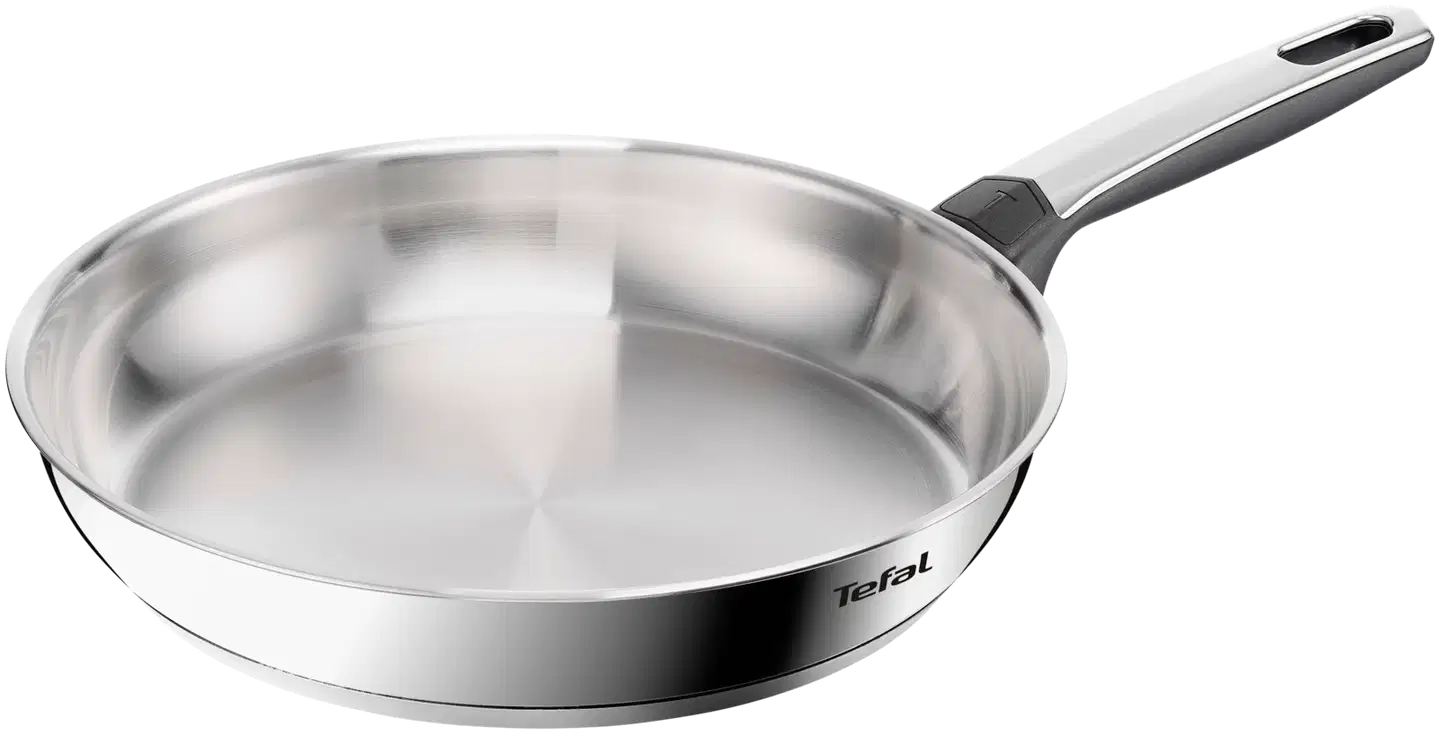 Tefal Emotion Plus pinnoittamaton teräspaistinpannu 28 cm E3350645 - 1