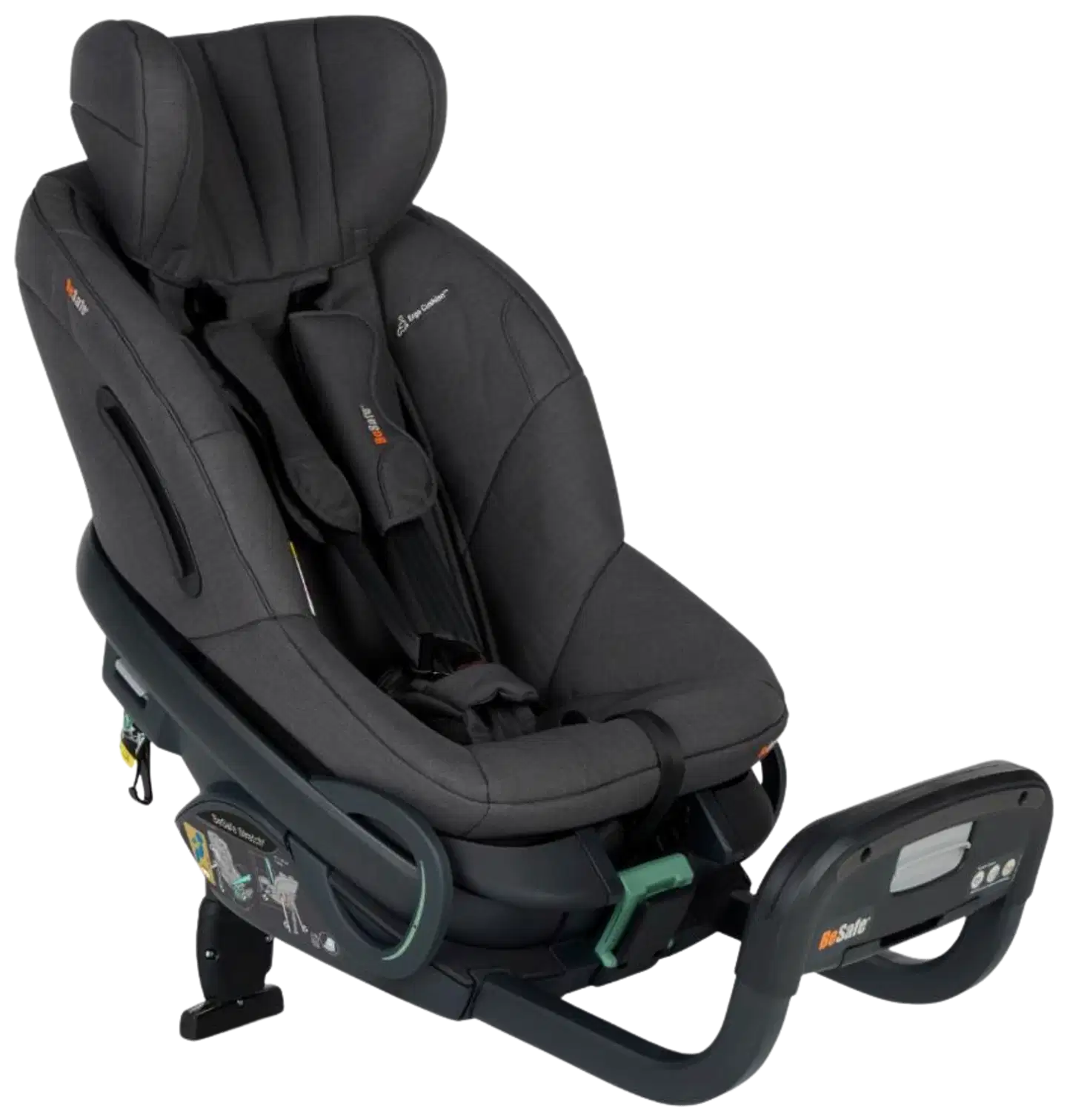 BeSafe turvaistuin Stretch² harmaa - 2