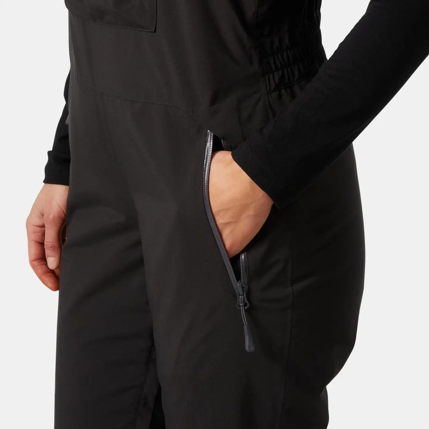 Helly Hansen naisten haalarilasketteluhousu Legendary Insulated BIB pant 65800 - Black - 3