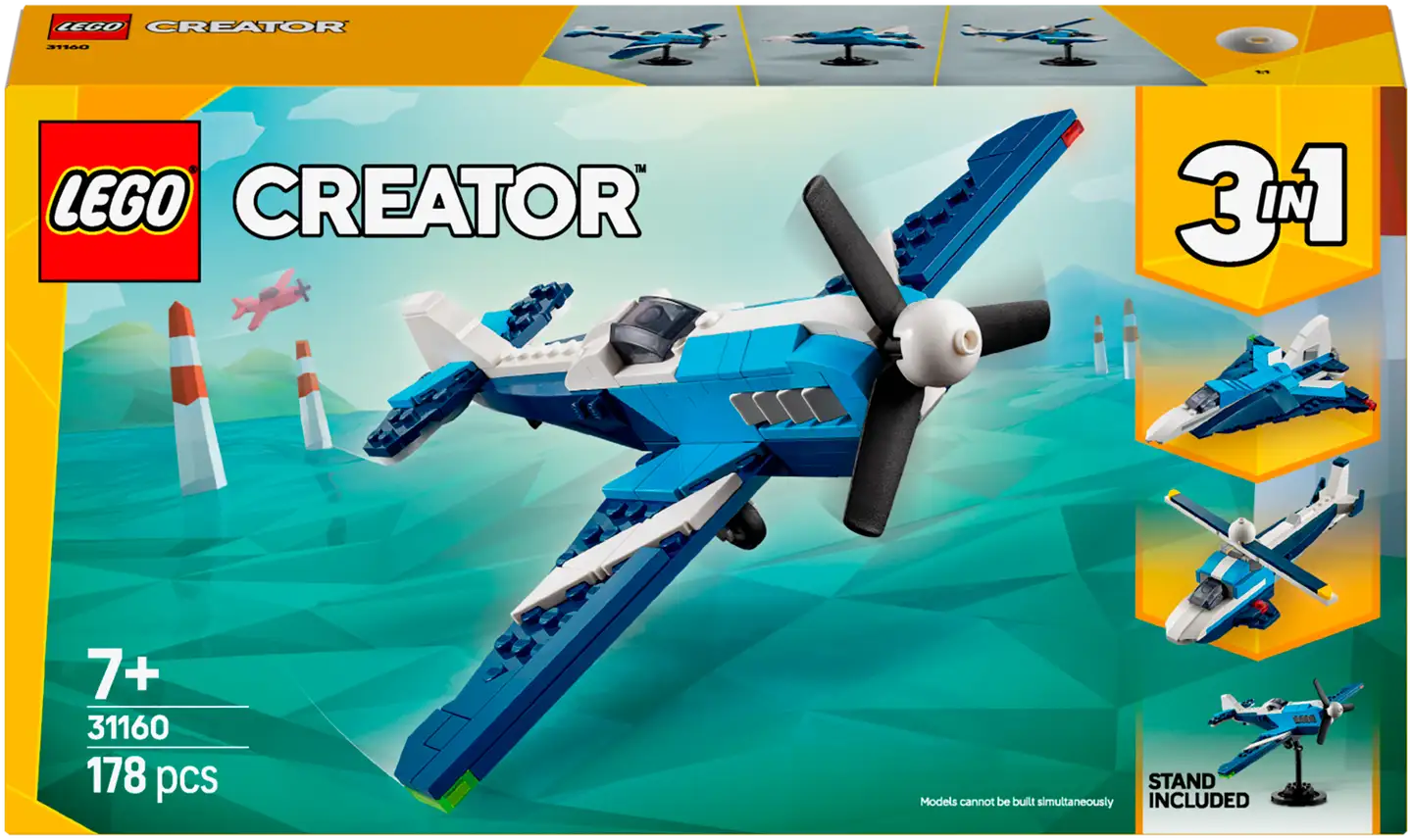 LEGO® Creator 31160 Ilma-alus: Kilpalentokone - 2