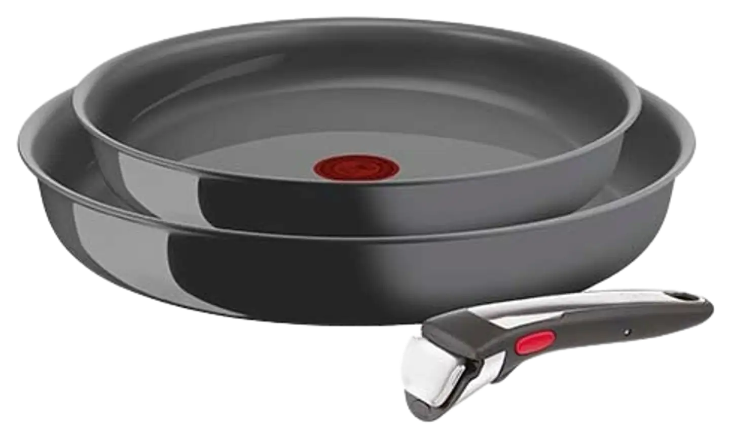 Tefal Ingenio Renew ON 3 osainen paistinpannusetti 24 / 28 cm + irtokahva L2619102 - 2