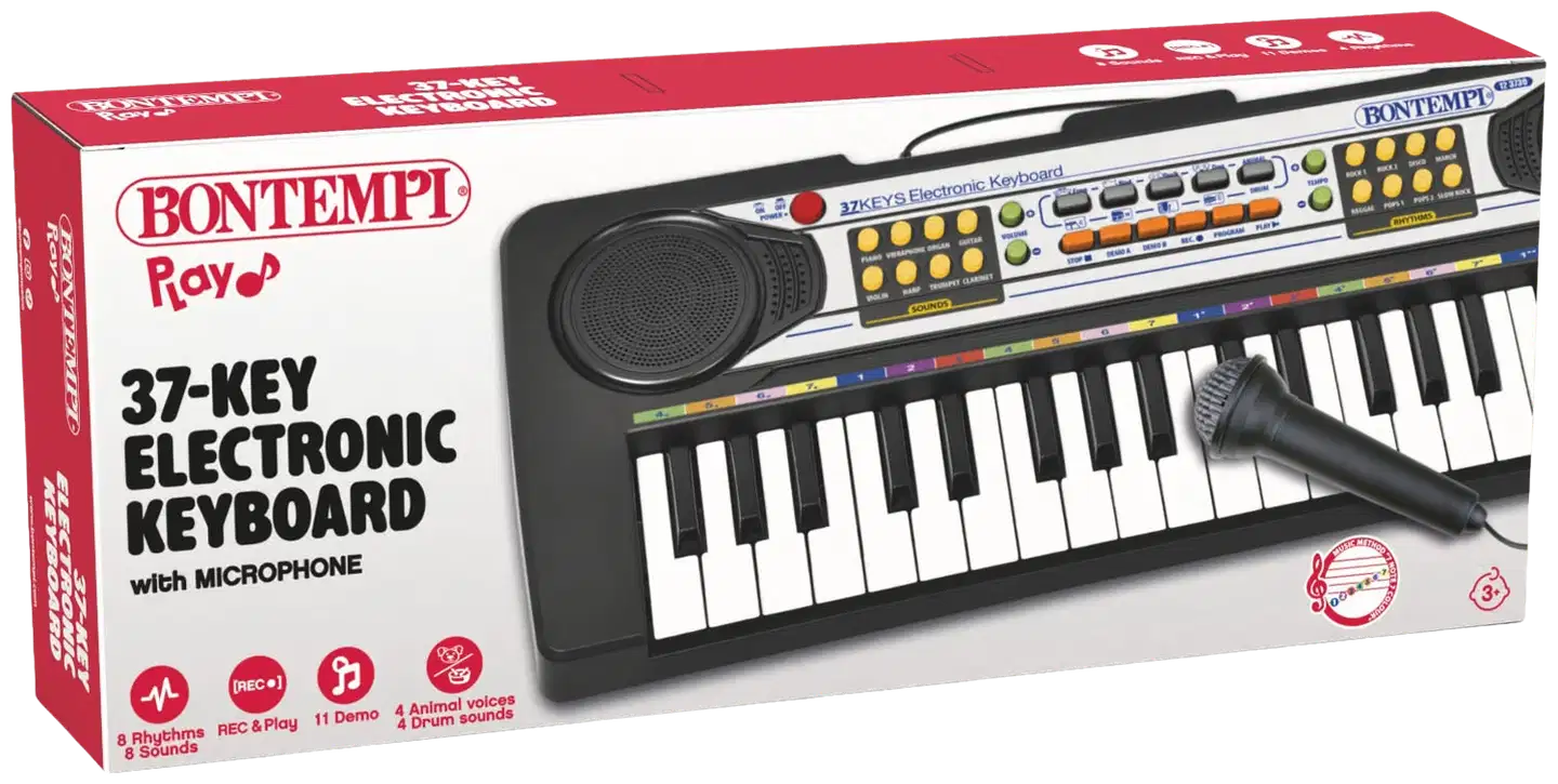 Bontempi 37 kosketinsoitin ja mikrofoni - 2