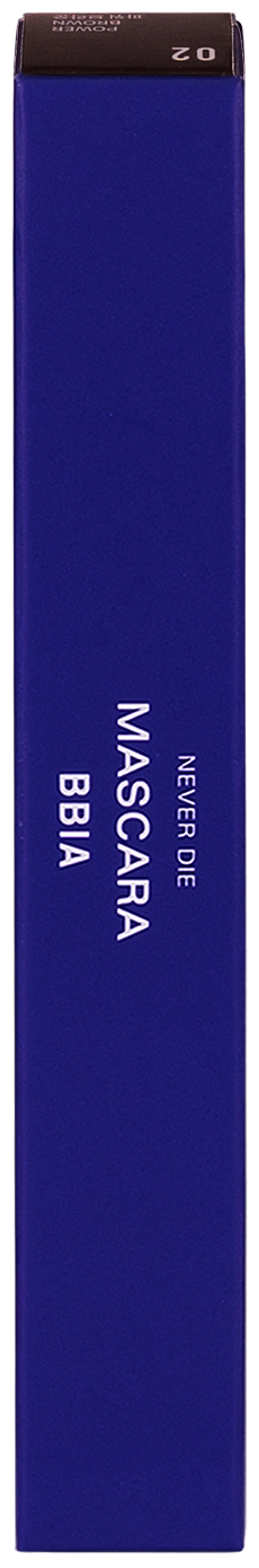 Bbia Never Die Mascara 7g - 02 Power Brown - 3