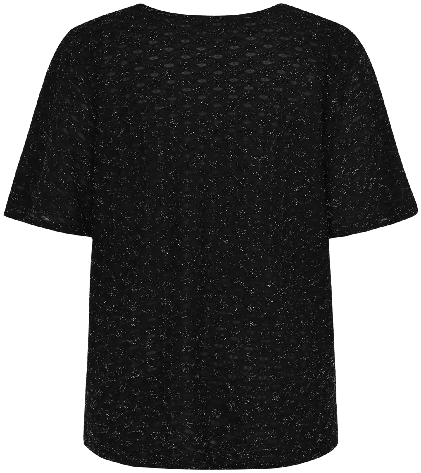 Now Curvy naisten juhlatunika 11861 - Glitter Black - 2