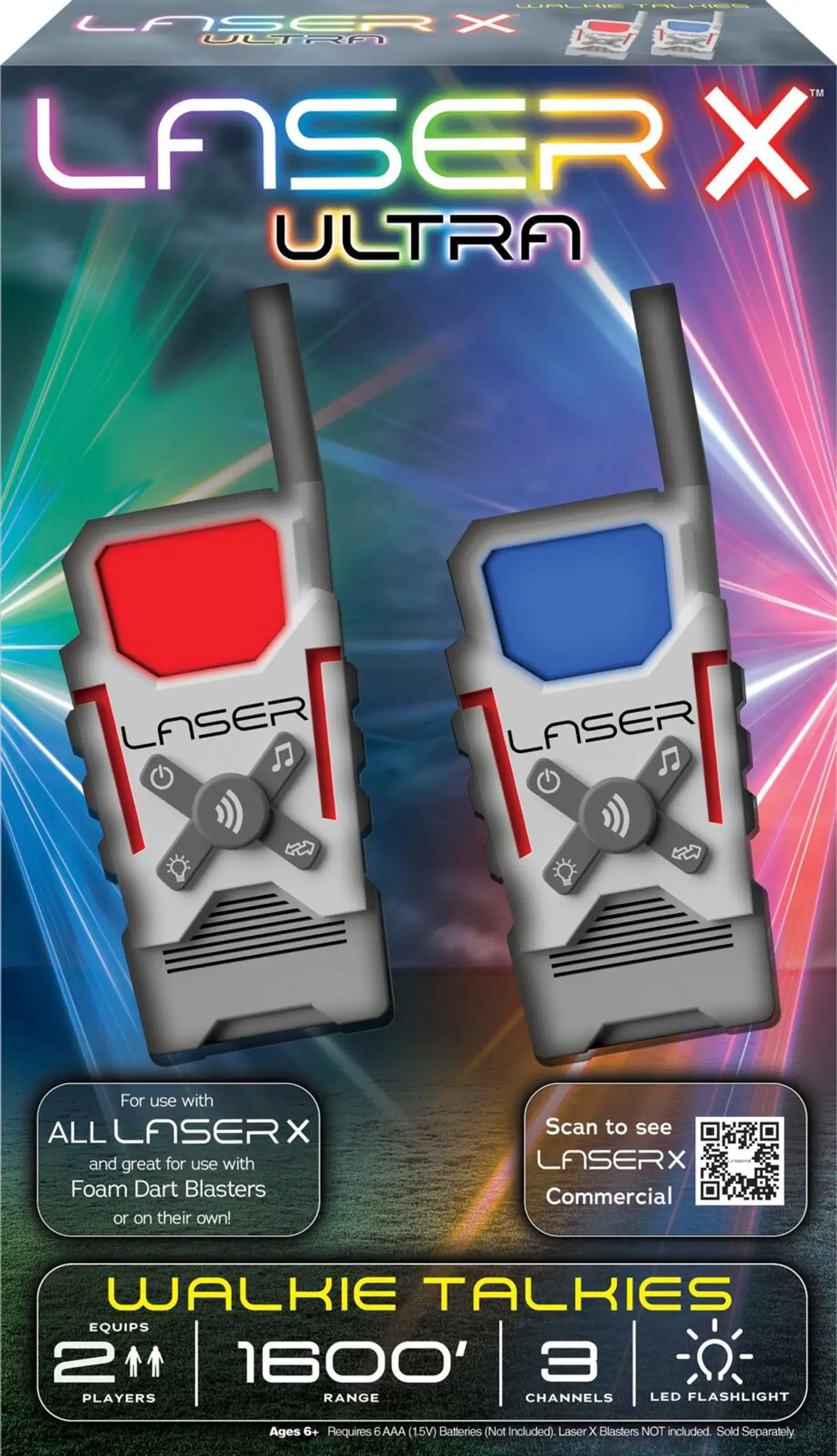 Laser X -radiopuhelimet 2 kpl - 1