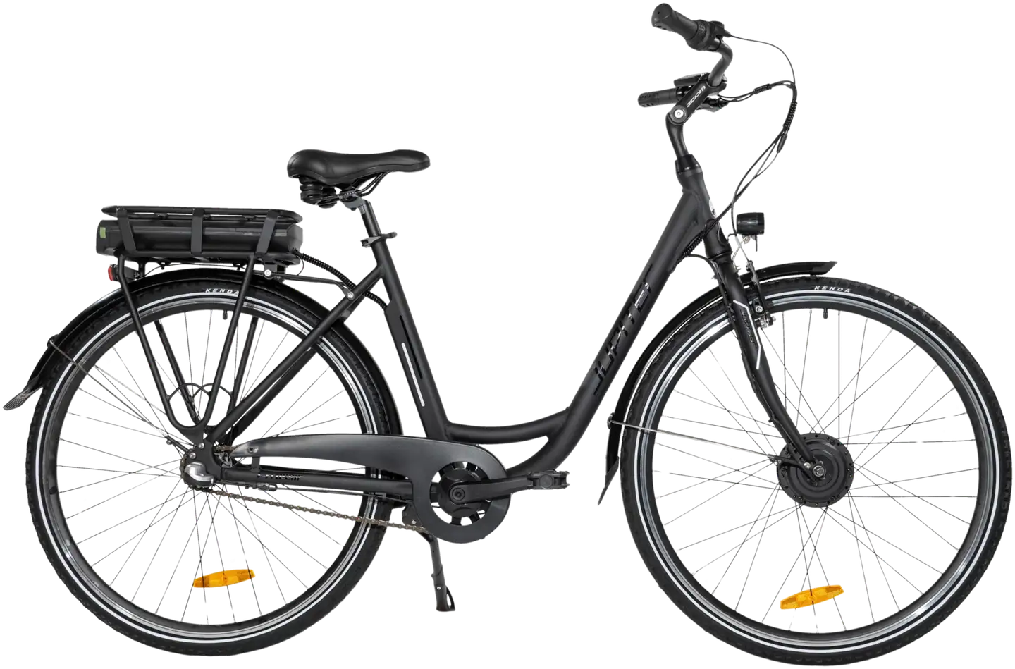 Jupiter e-Classic 28" sähköpyörä 3-vaihdetta runko 50 cm musta - 1