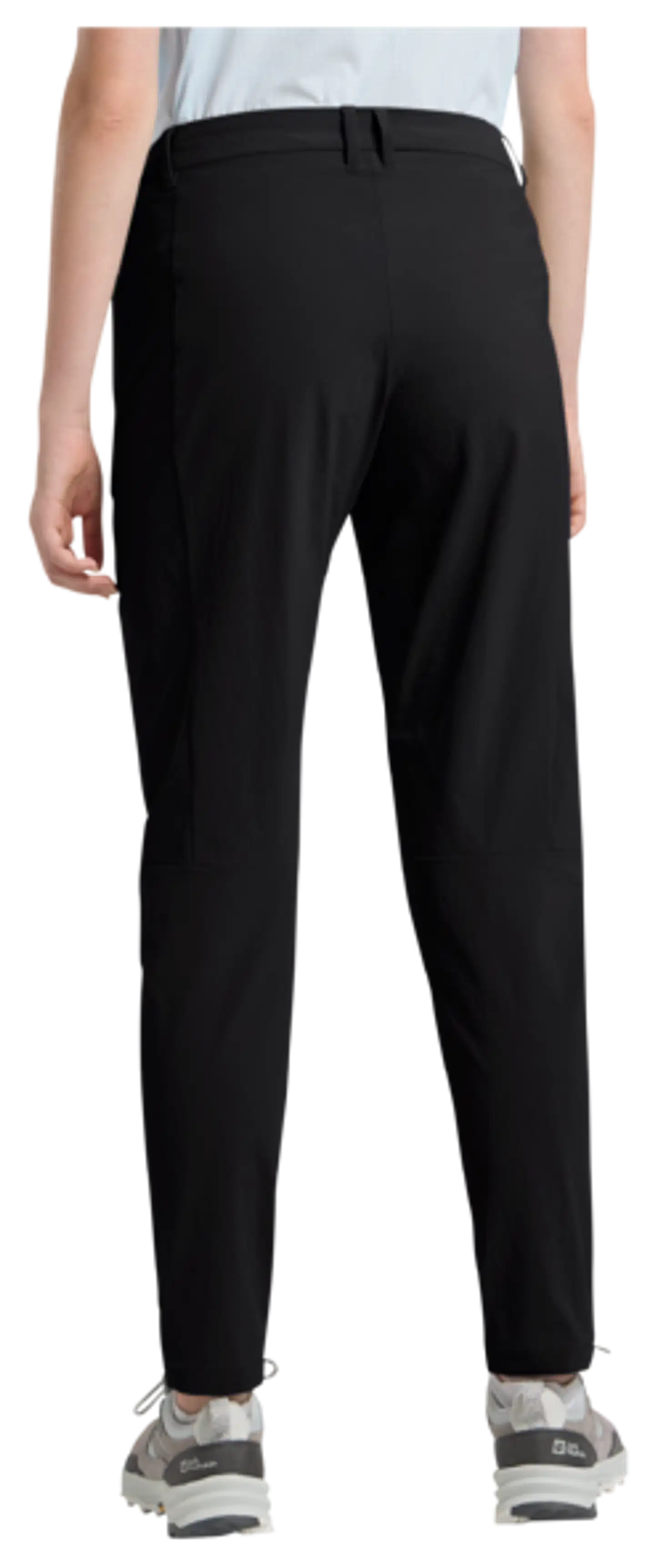 Jack Wolfskin naisten housut Hikeout - BLACK - 4