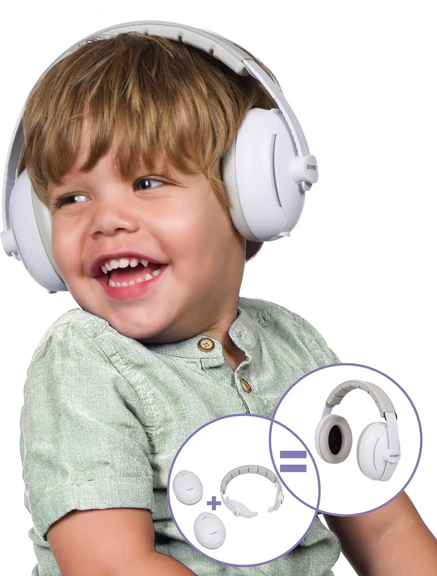 Dooky Kuulosuojaimet 2 in 1 Vauva/Juniori 0-12 V - 13