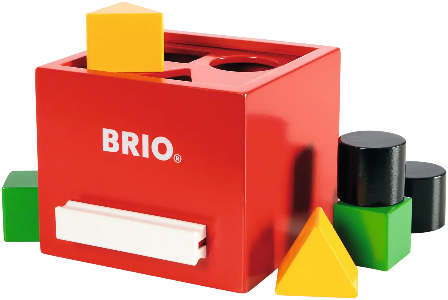 BRIO palikkalaatikko, punainen - 1