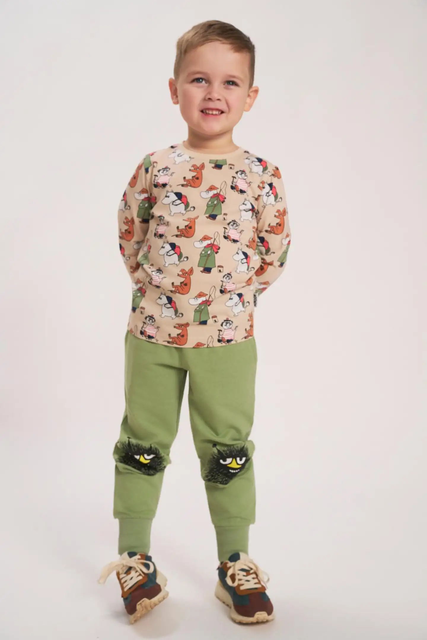 Muumi lasten collegehousut Hei Haisuli 591350 - VIHREÄ - 4