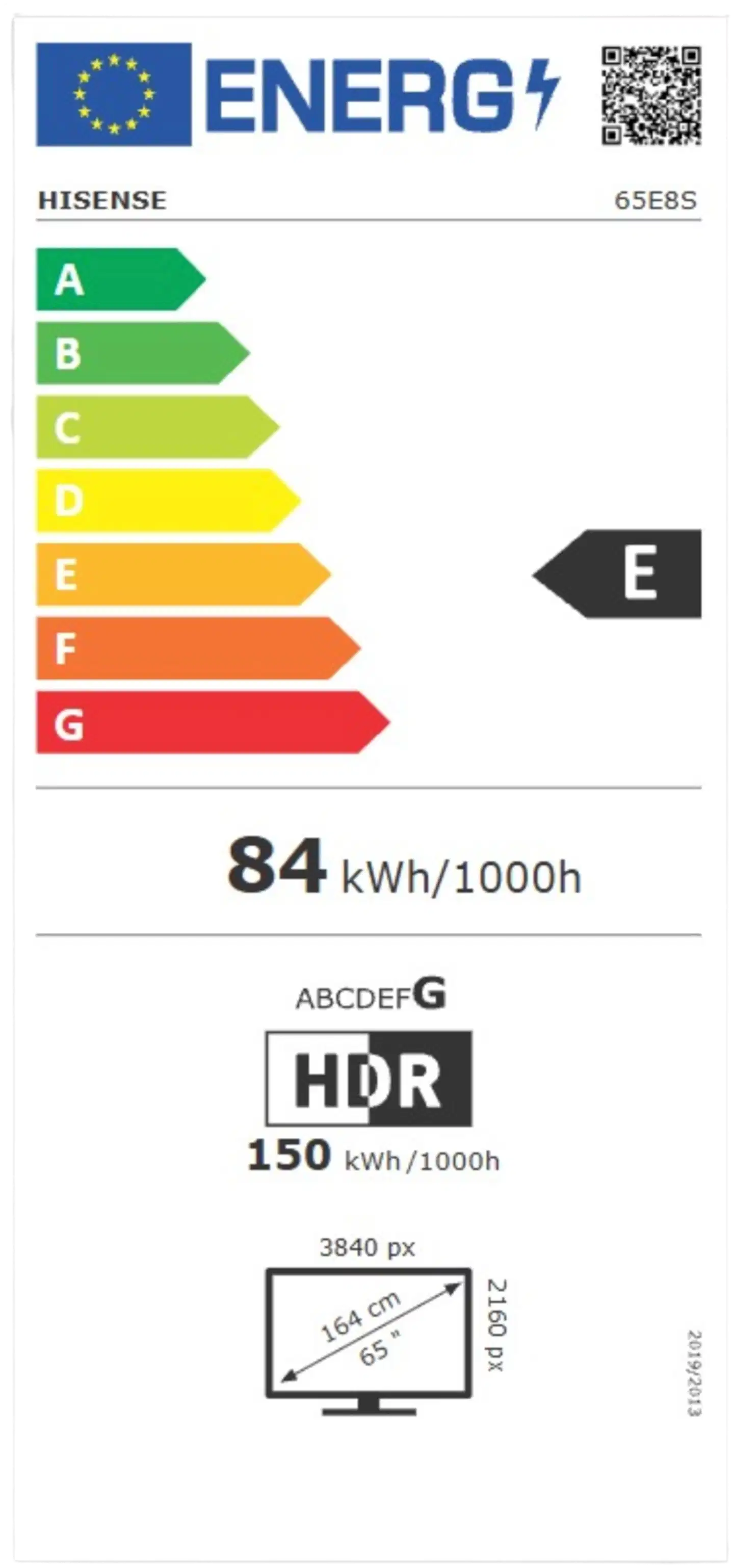 Hisense 65" 4K MiniLED Smart TV 65E8S - 5