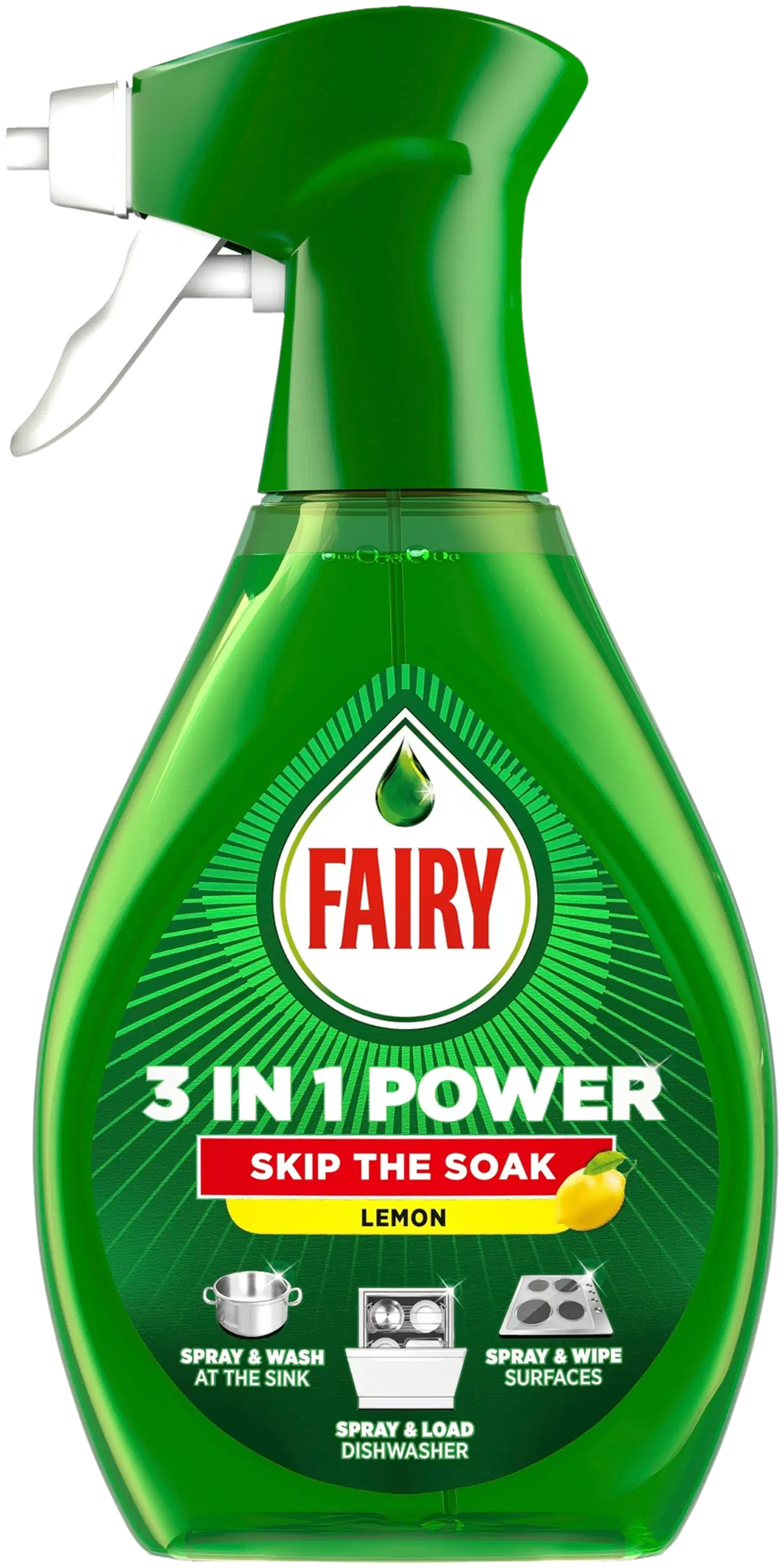 Fairy 3 in1 Power Spray Lemon 500ml