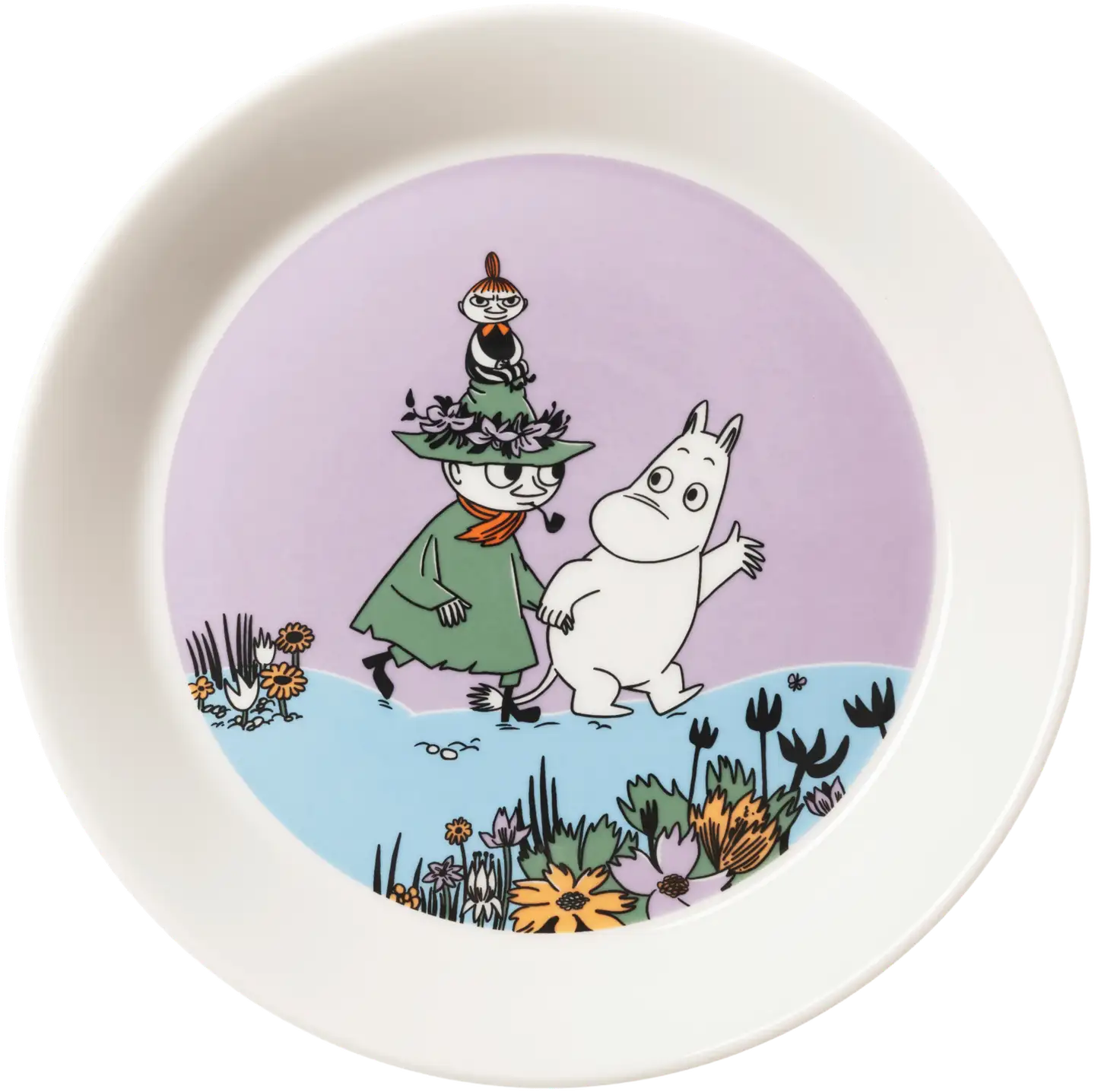 Moomin Arabia Sydänystävät lautanen 19 cm - 1