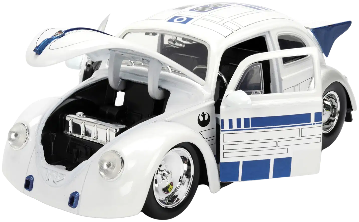 Jada Disney Star Wars R2D2 1959 VW Drag Beetle, 19 cm, 1:24, die-cast - 9