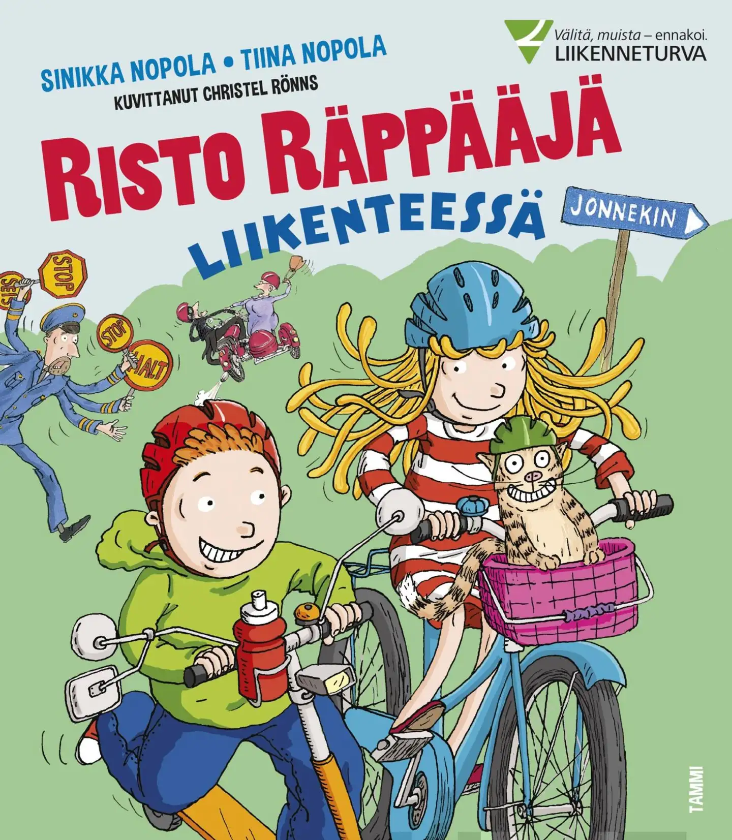 Nopola, Risto Räppääjä liikenteessä