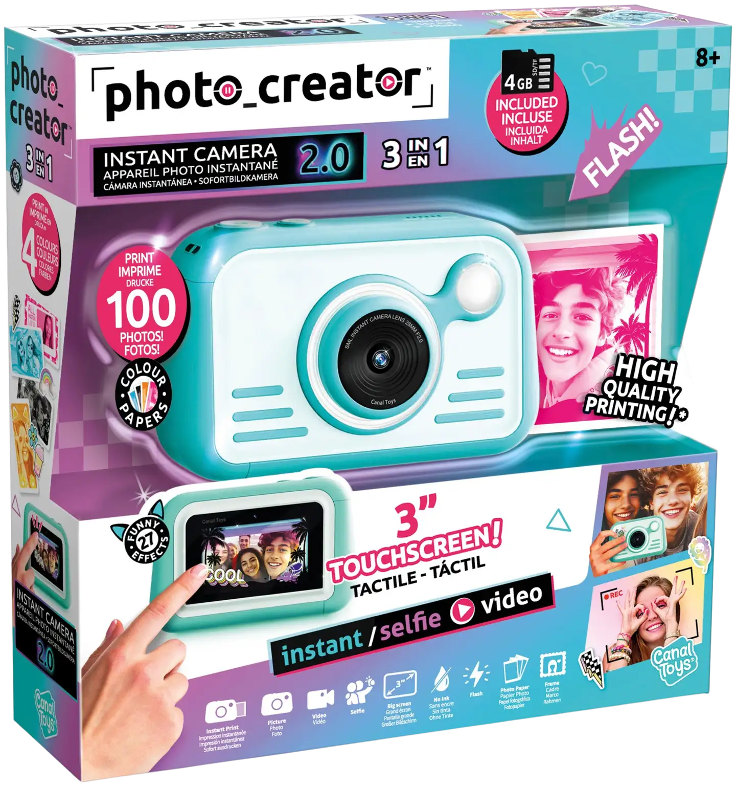 Photo Creator Instant Camera väripaperilla - 2