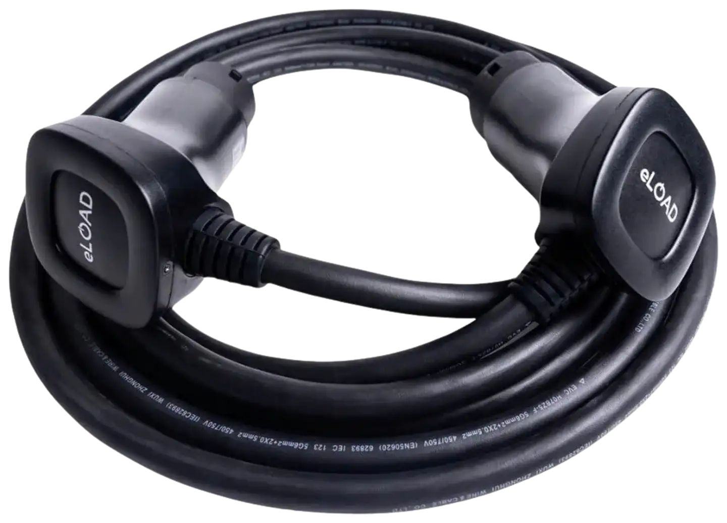 eLOAD sähköauton latauskaapeli 22kw 500cm - 2