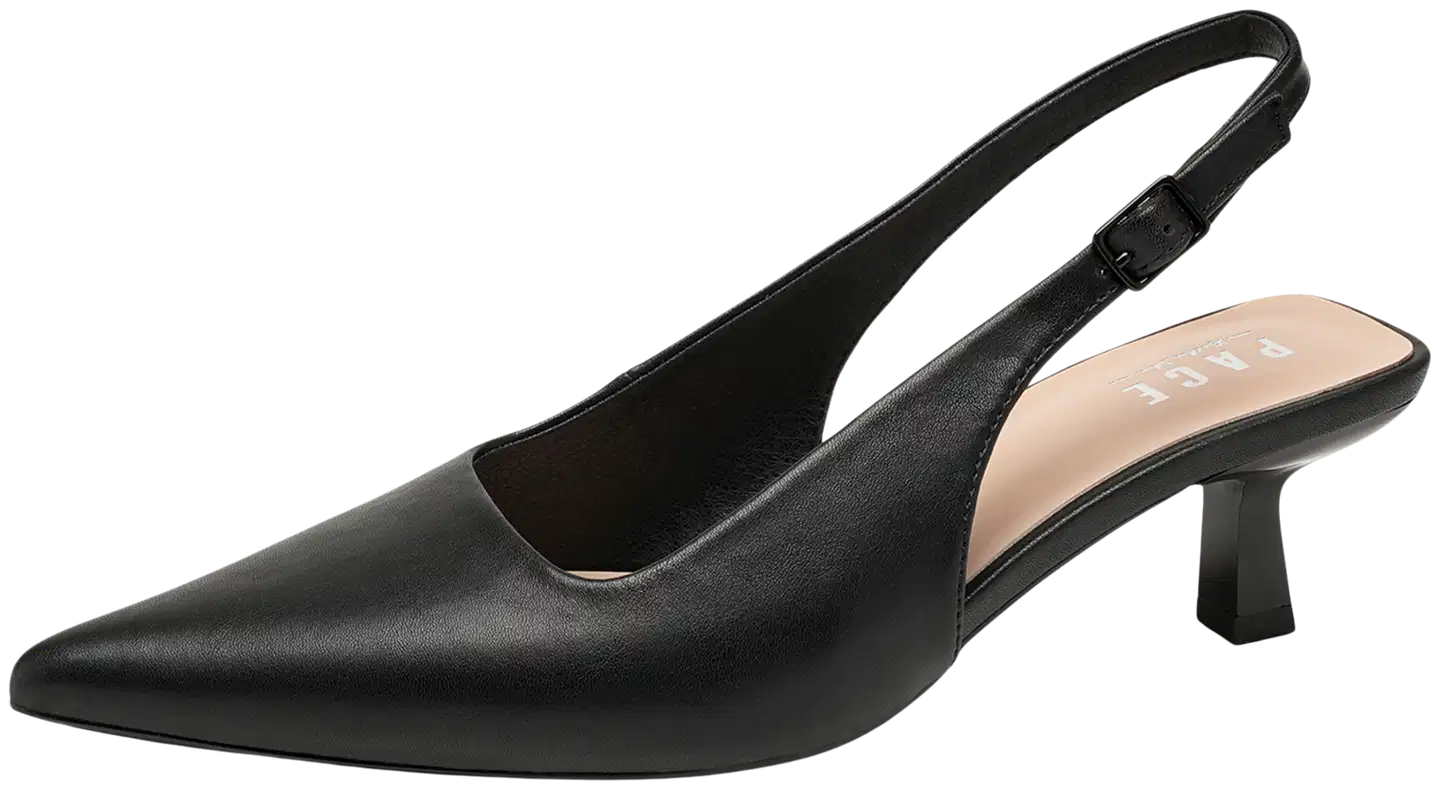 Pace naisten korolliset slingback-avokkaat Siga 345349 - BLACK - 3