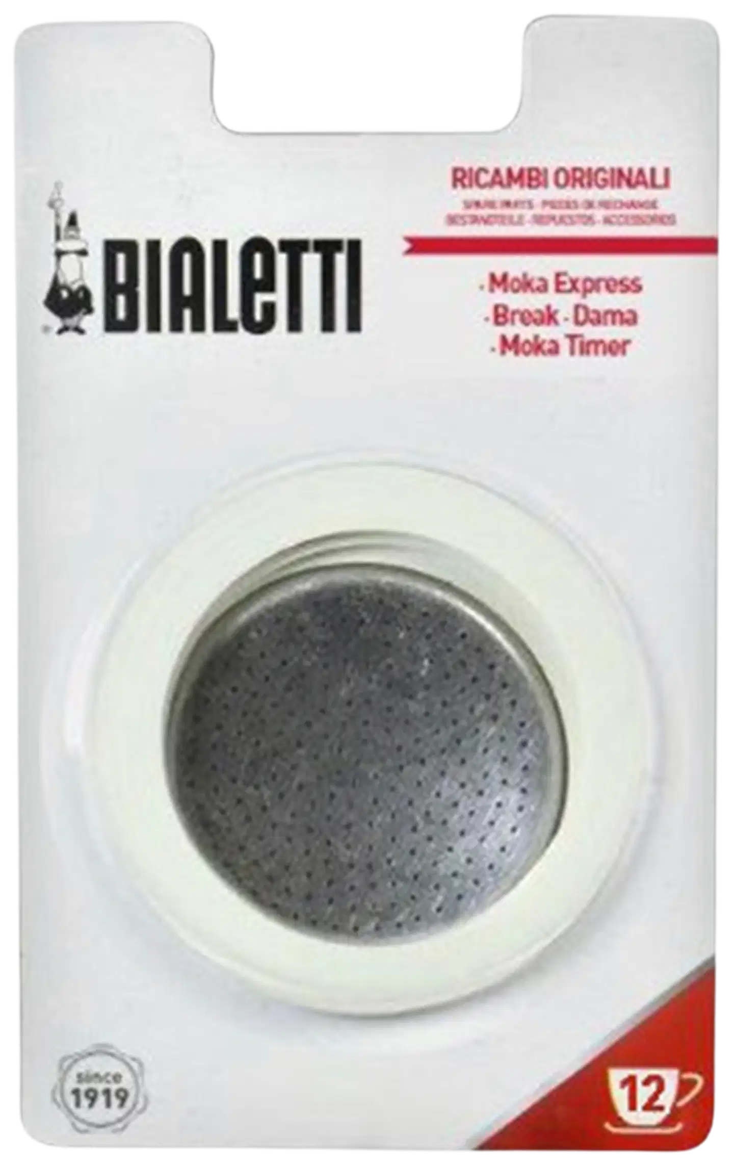 Bialetti 3 tiivistettä ja filtteri 12 k, Moka Express