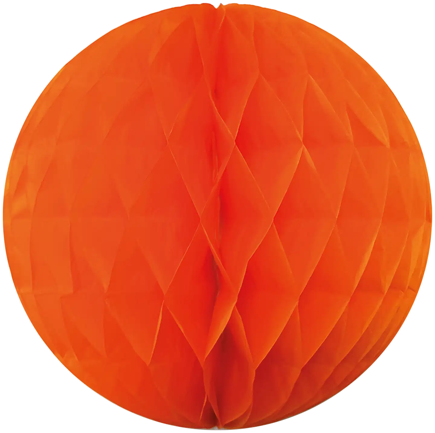 Decorata Party Paperihunajakenno 30 cm oranssi