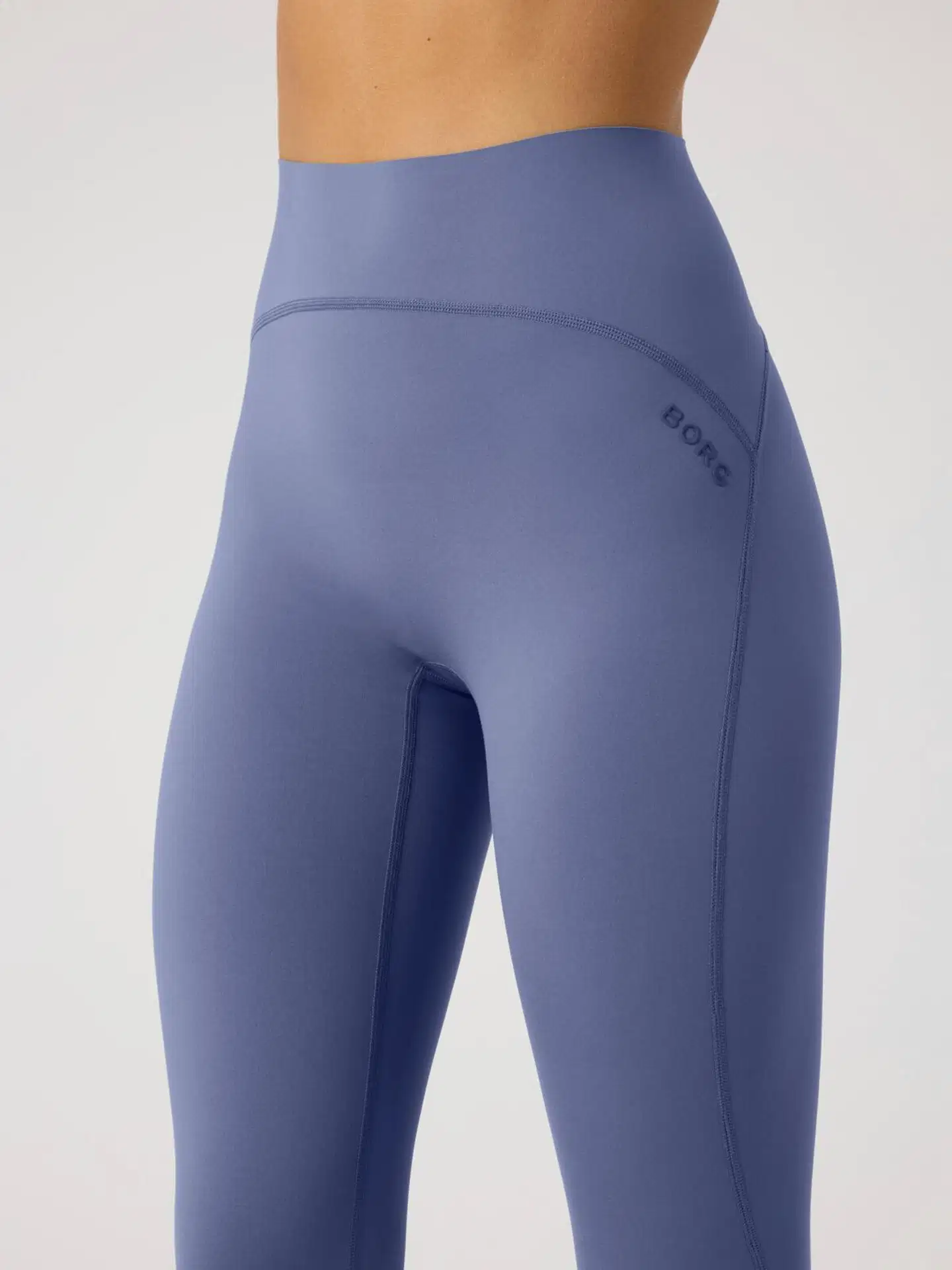 Björn Borg naisten korkeavyötäröiset treenitrikoot Borg Sleek 10003729 - NIGHTSHADOW BLUE - 3