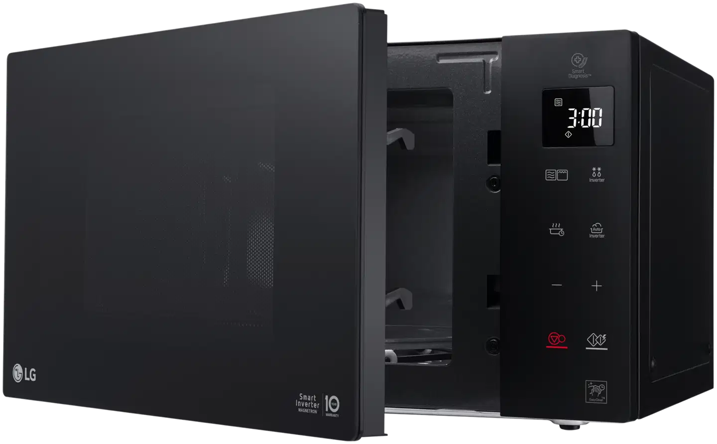 LG Mikroaaltouuni MH6535GIS, musta, 25L - 5