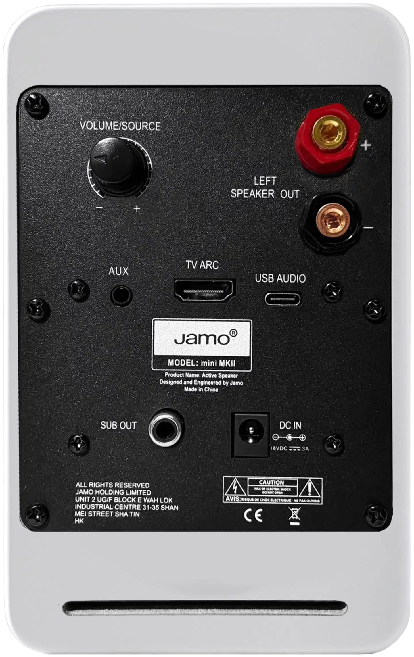 Jamo aktiivikaiutinpari Mini MKII High Gloss White - 4