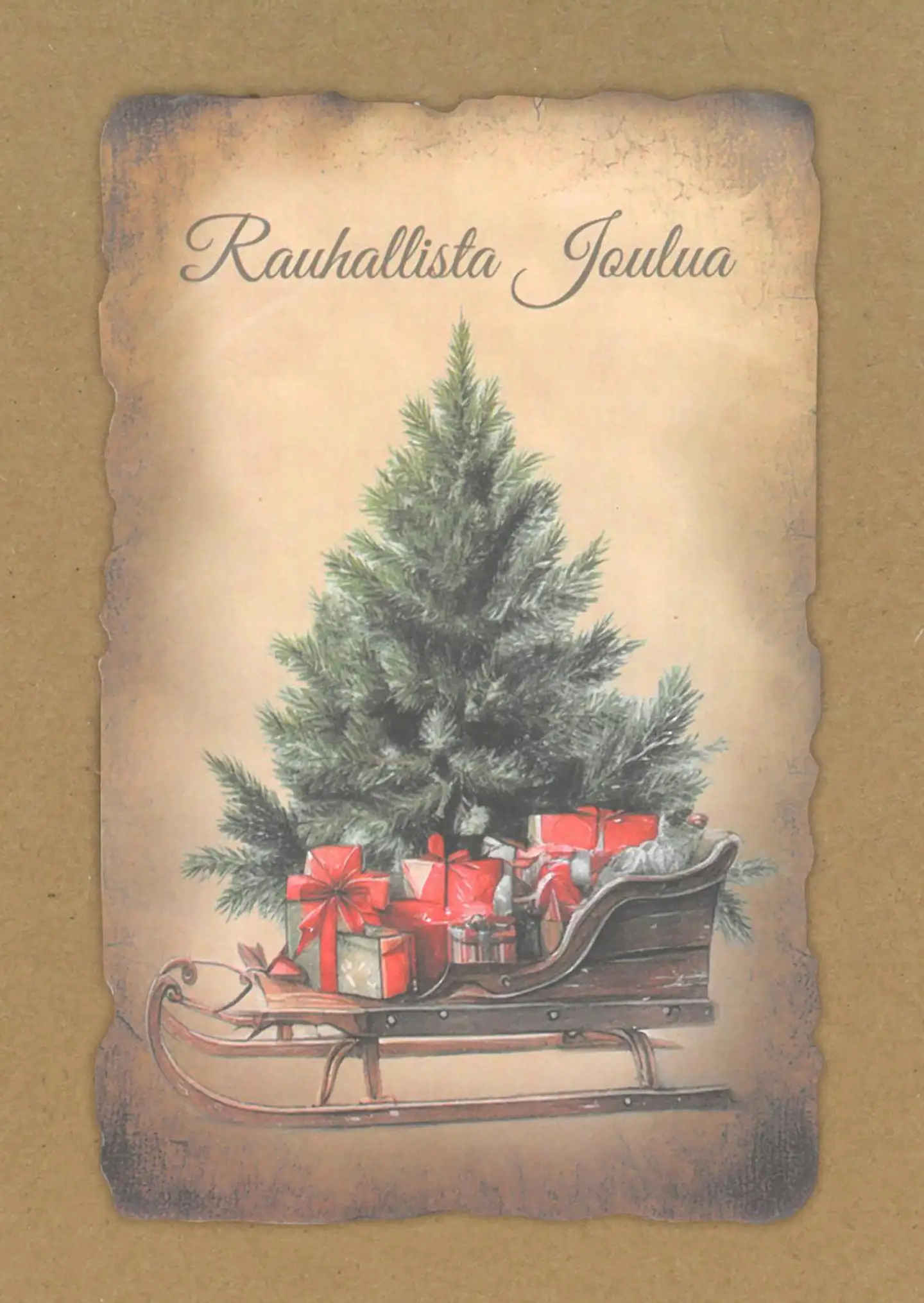 J.K. Primeco korttikuva Joulu nostalgia 5kpl - 2