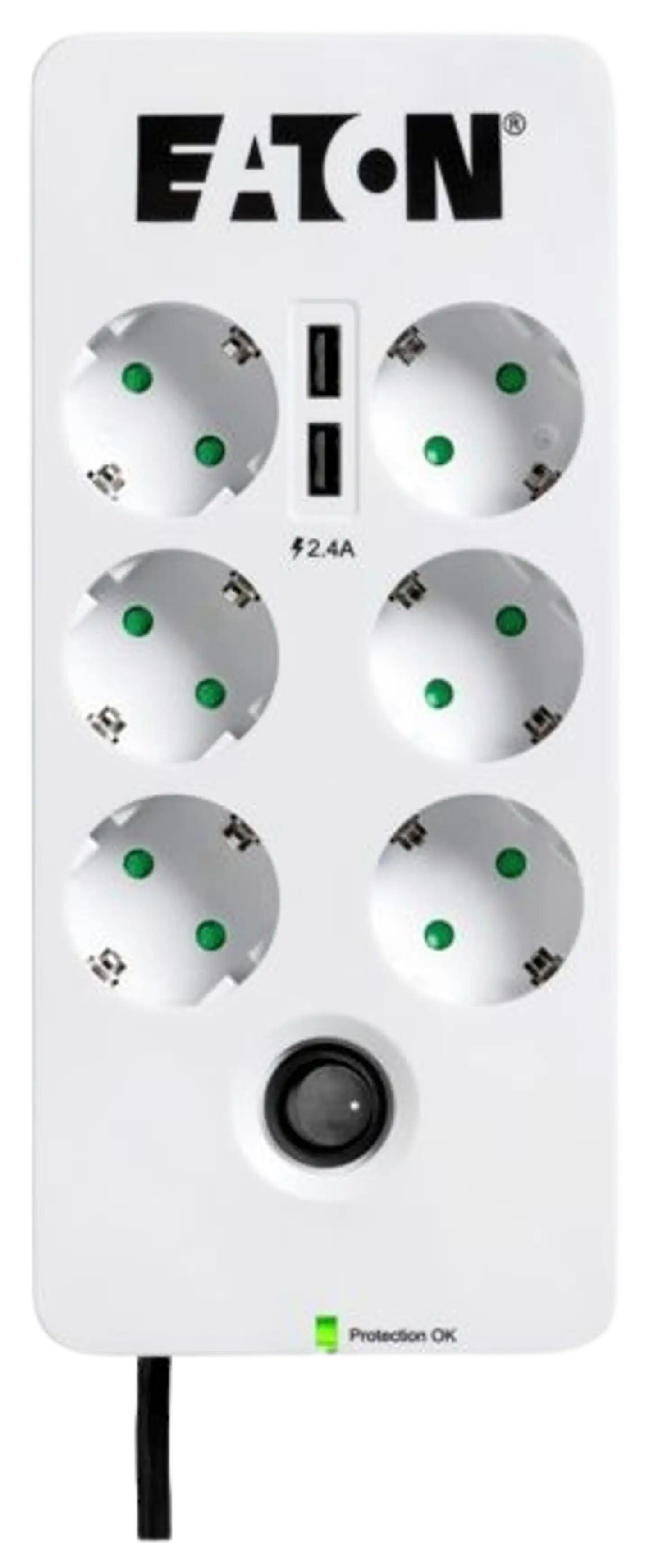 Eaton ylijännitesuoja Protection Box 6 USB DIN - 1