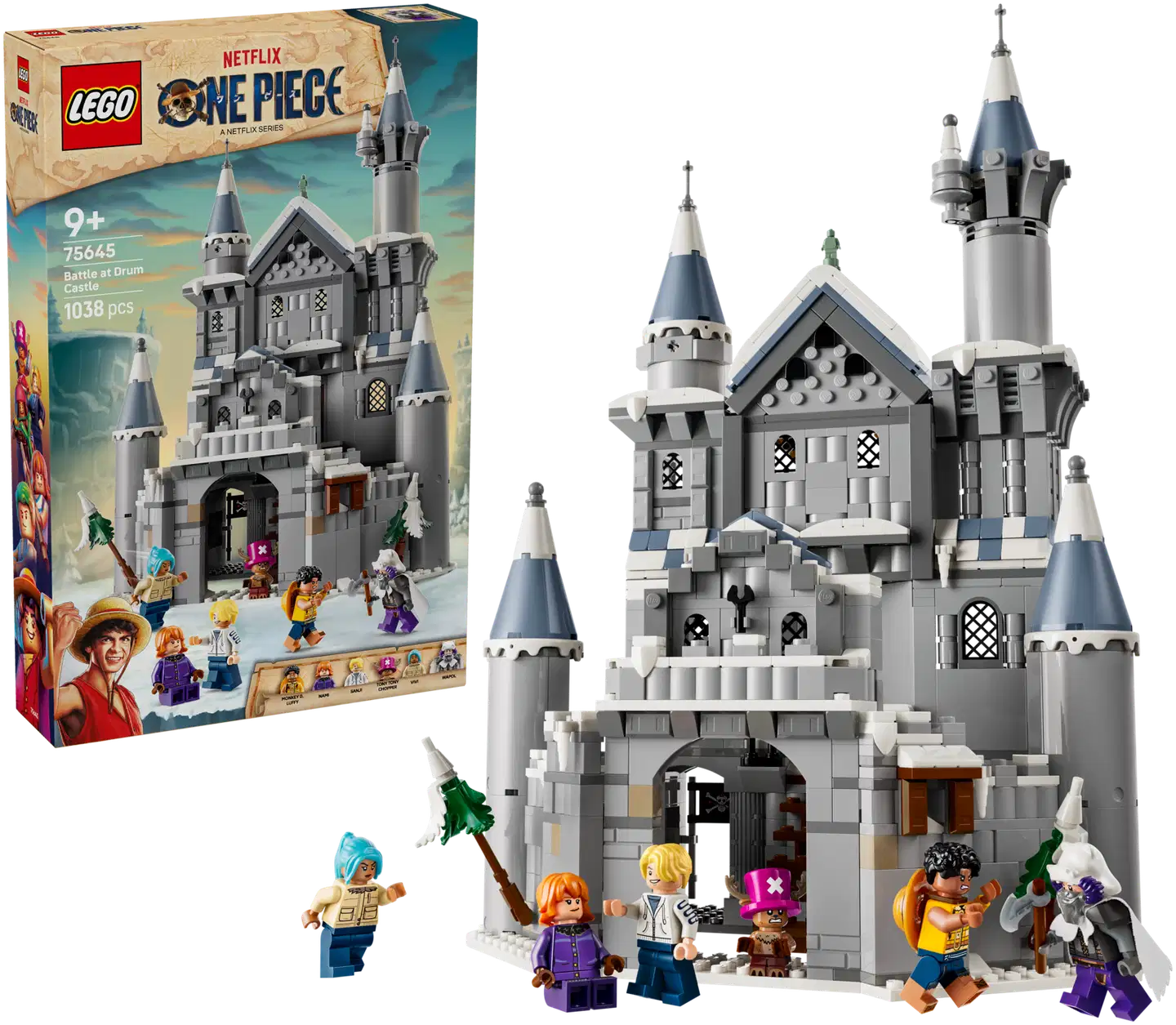 LEGO® ONE PIECE 75645 Drumin linnan taistelu - 1
