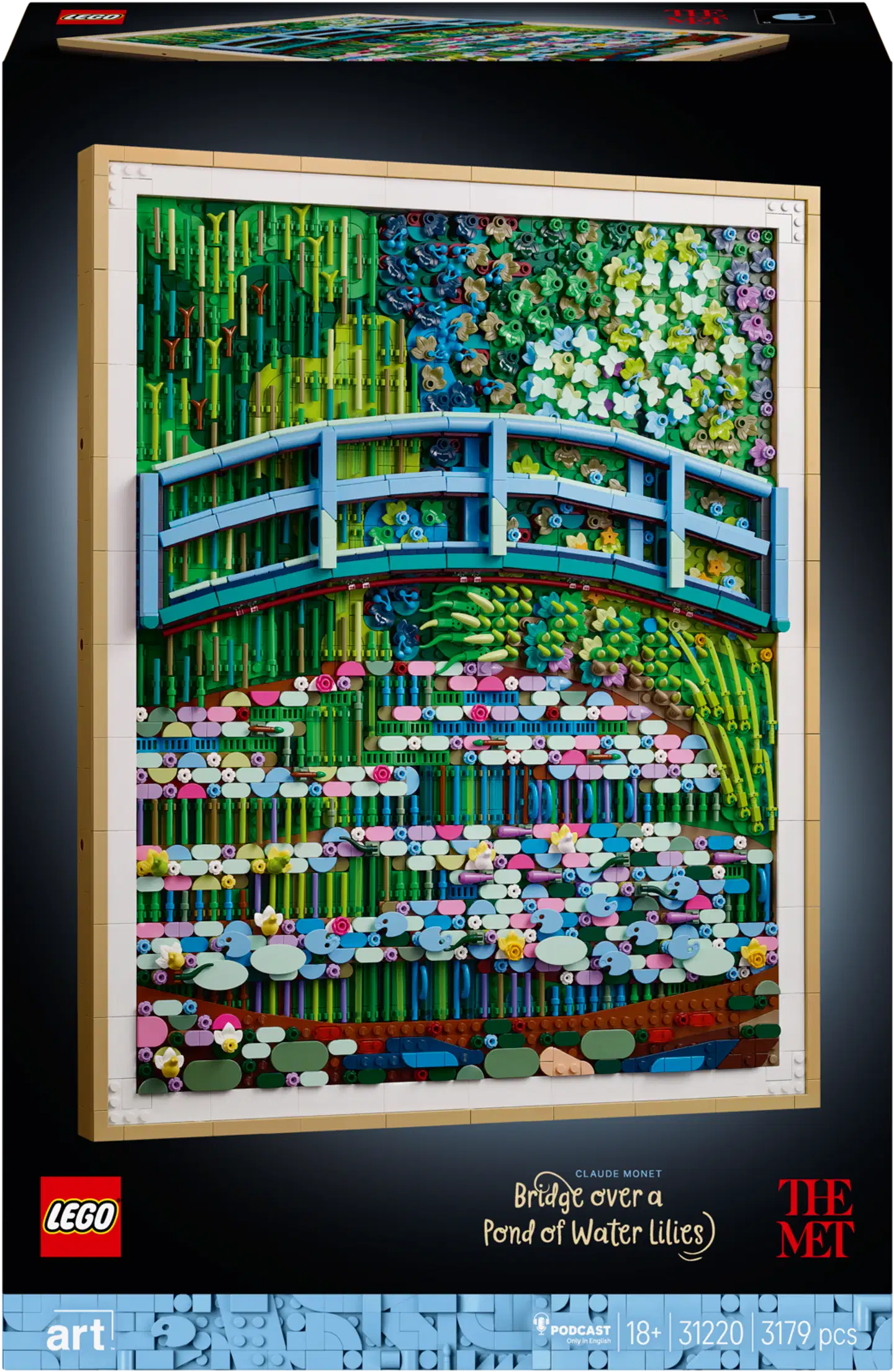 LEGO® Art 31220 Claude Monet – Lummelampi - 3