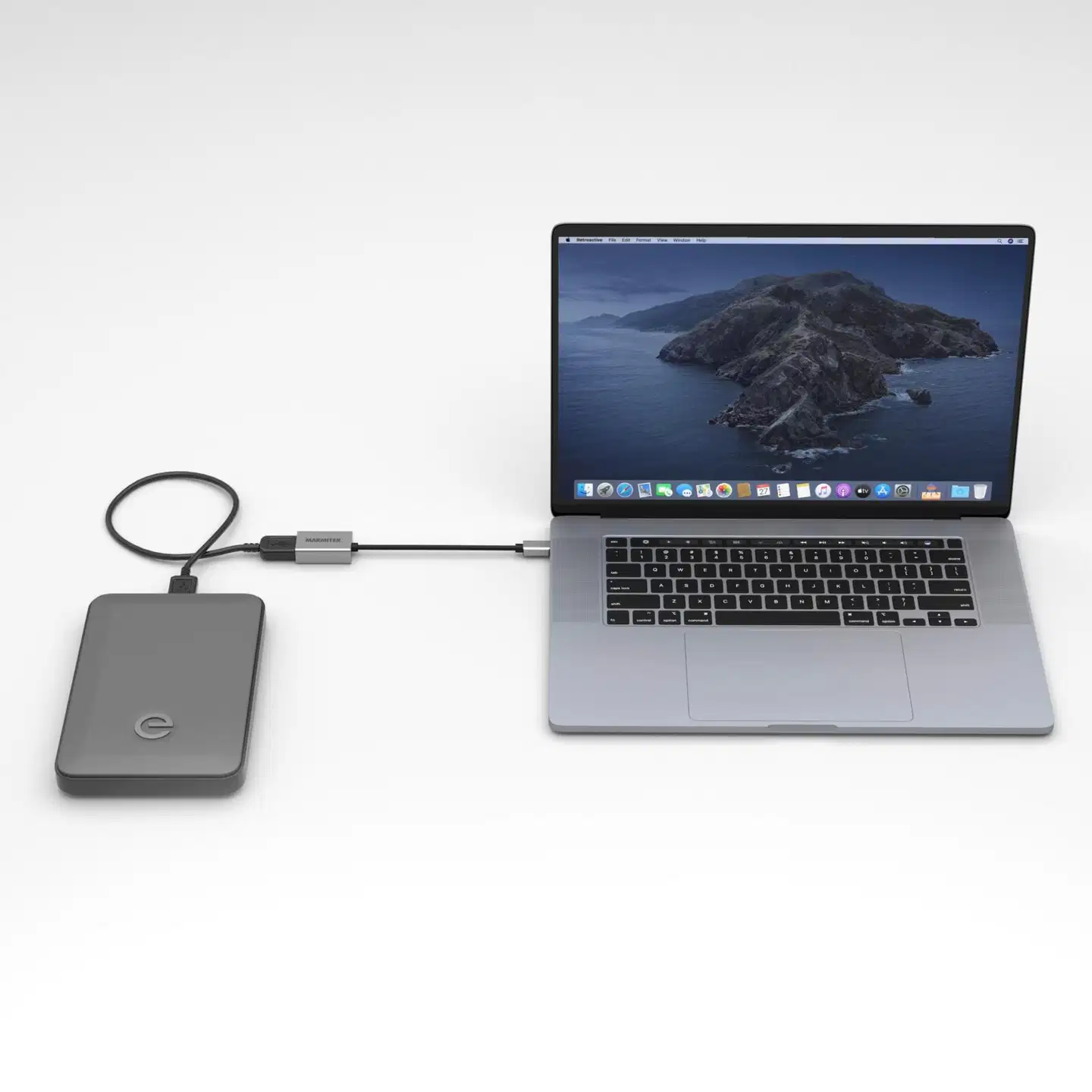Marmitek Connect USB-C - USB-A -adapteri - 7