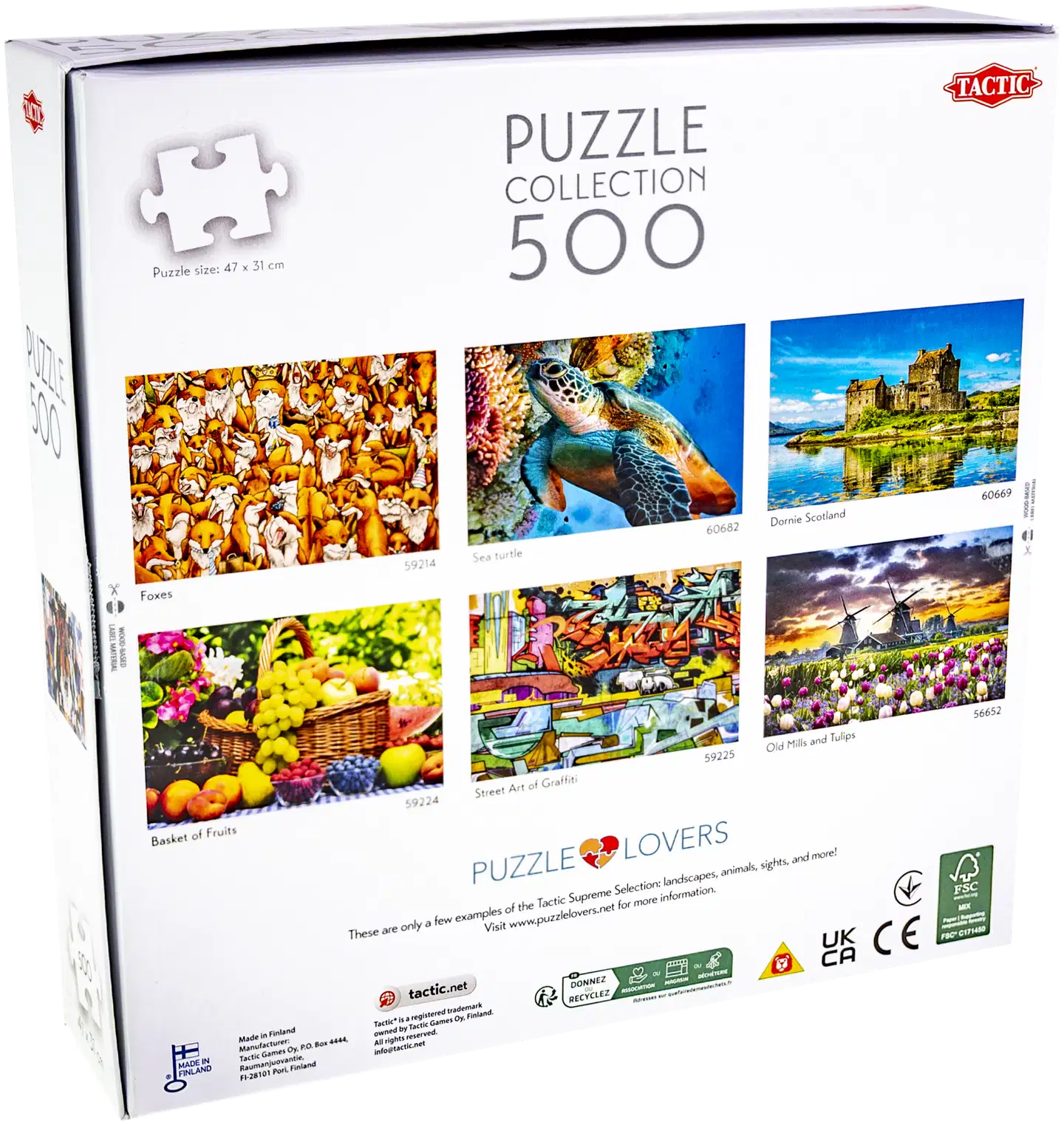 Tactic Palapeli Puzzle Lovers Fashion 500 palaa - 5