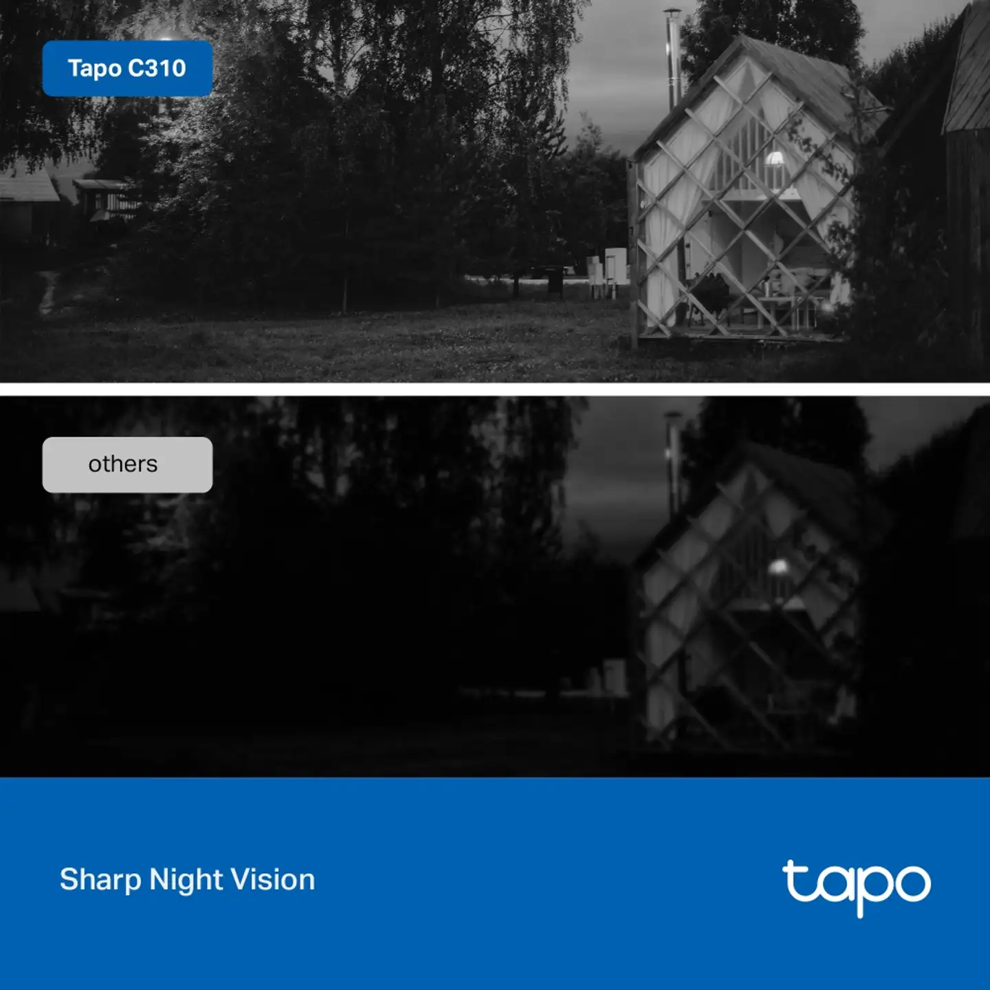 TP-Link Tapo C310 -valvontakamera ulkokäyttöön - 5