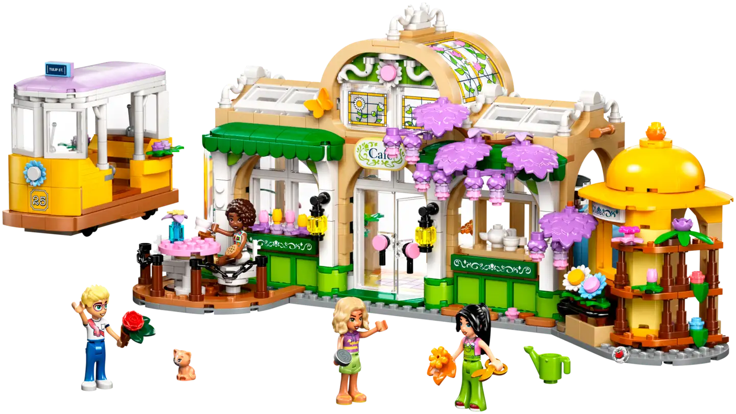 LEGO® Friends 42671 Kasvikahvila ja kukkakauppa - 4