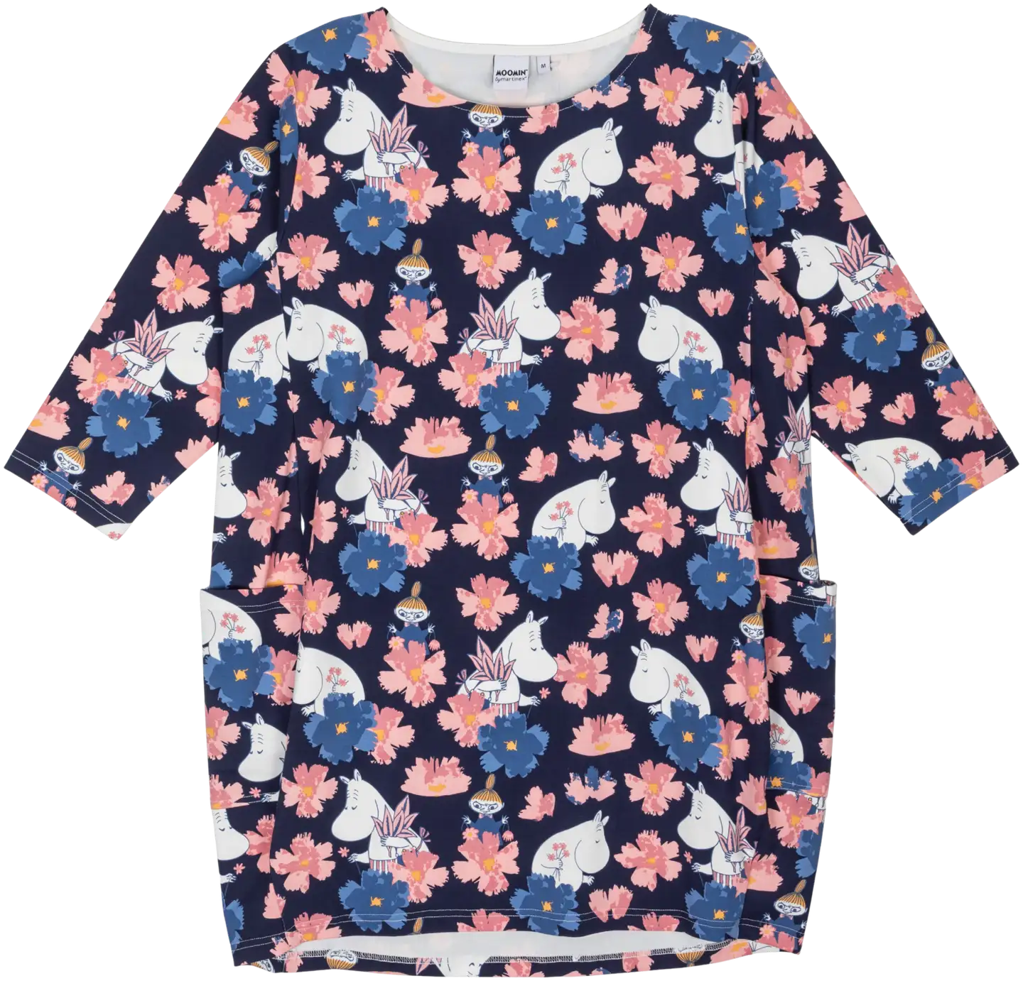 Muumi naisten tunika Ira Kimppu 590627 - tummansininen - 1