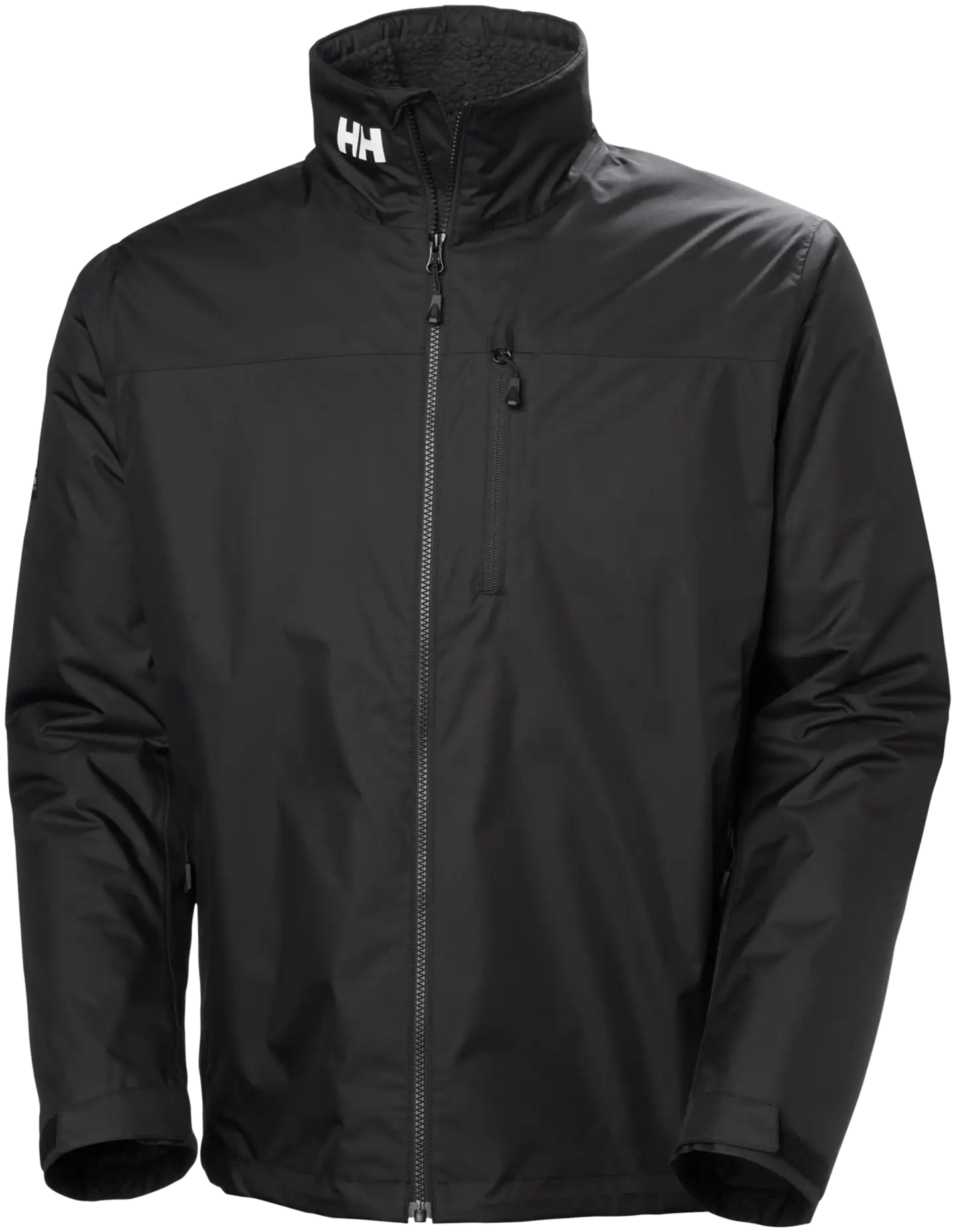 Helly Hansen miesten ulkoilutakki Crew Hooded Pile 34526 - BLACK - 1