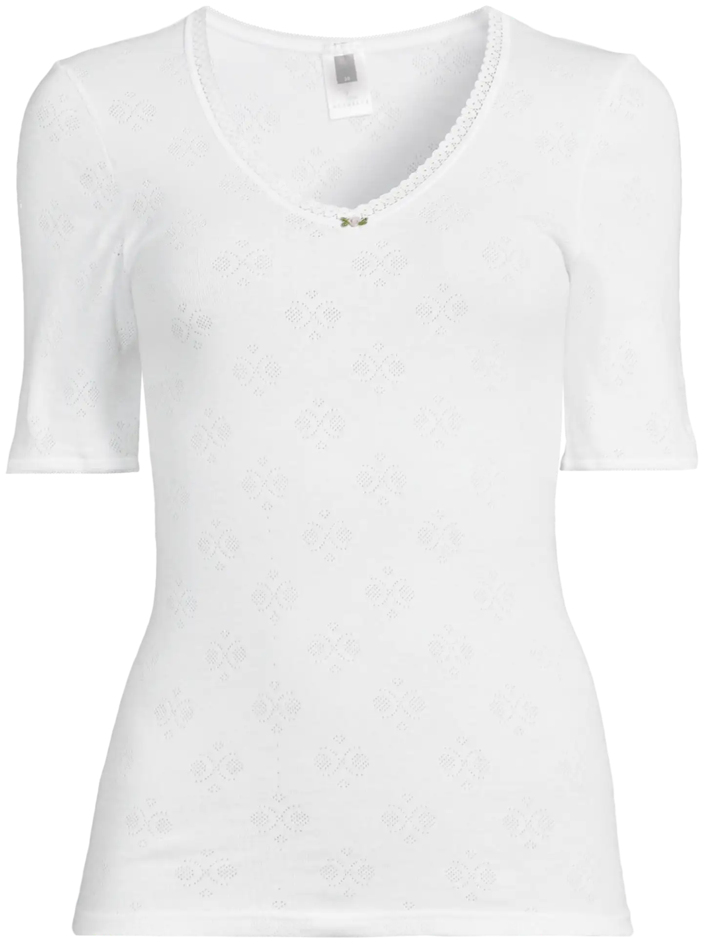 Actuelle naisten lyhythihainen aluspaita AC-39148 - WHITE - 2