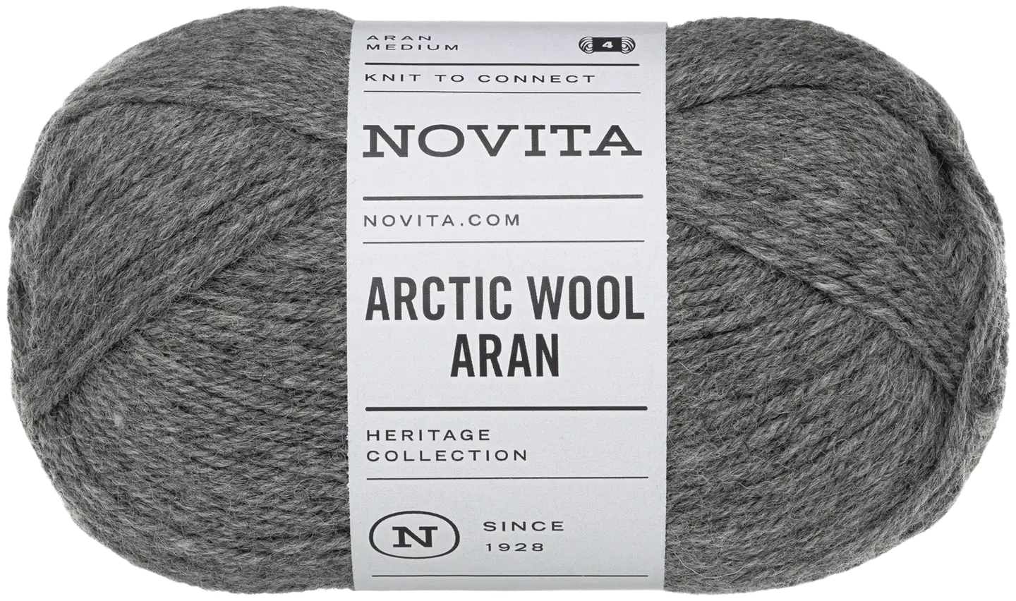 Novita lanka Arctic Wool Aran 100 g vuono 451 - 1