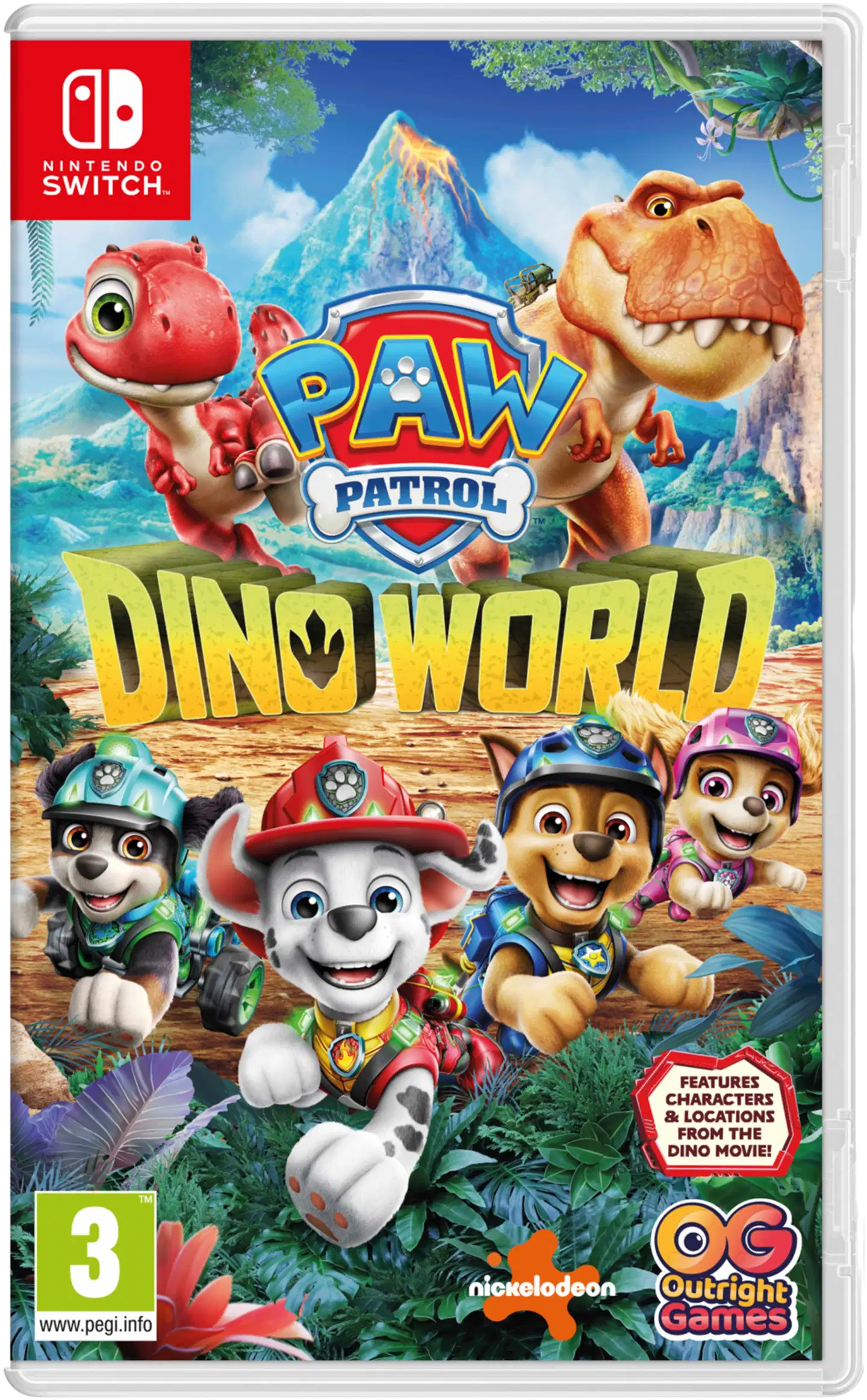 Nintendo Switch PAW Patrol Dino world - 1
